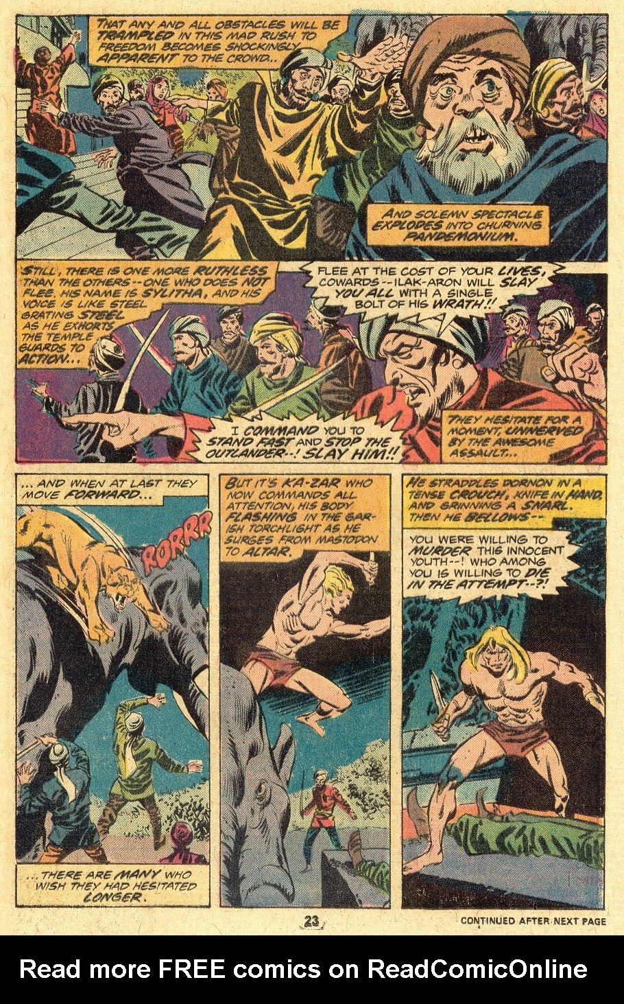 Read online Ka-Zar comic -  Issue #11 - 17