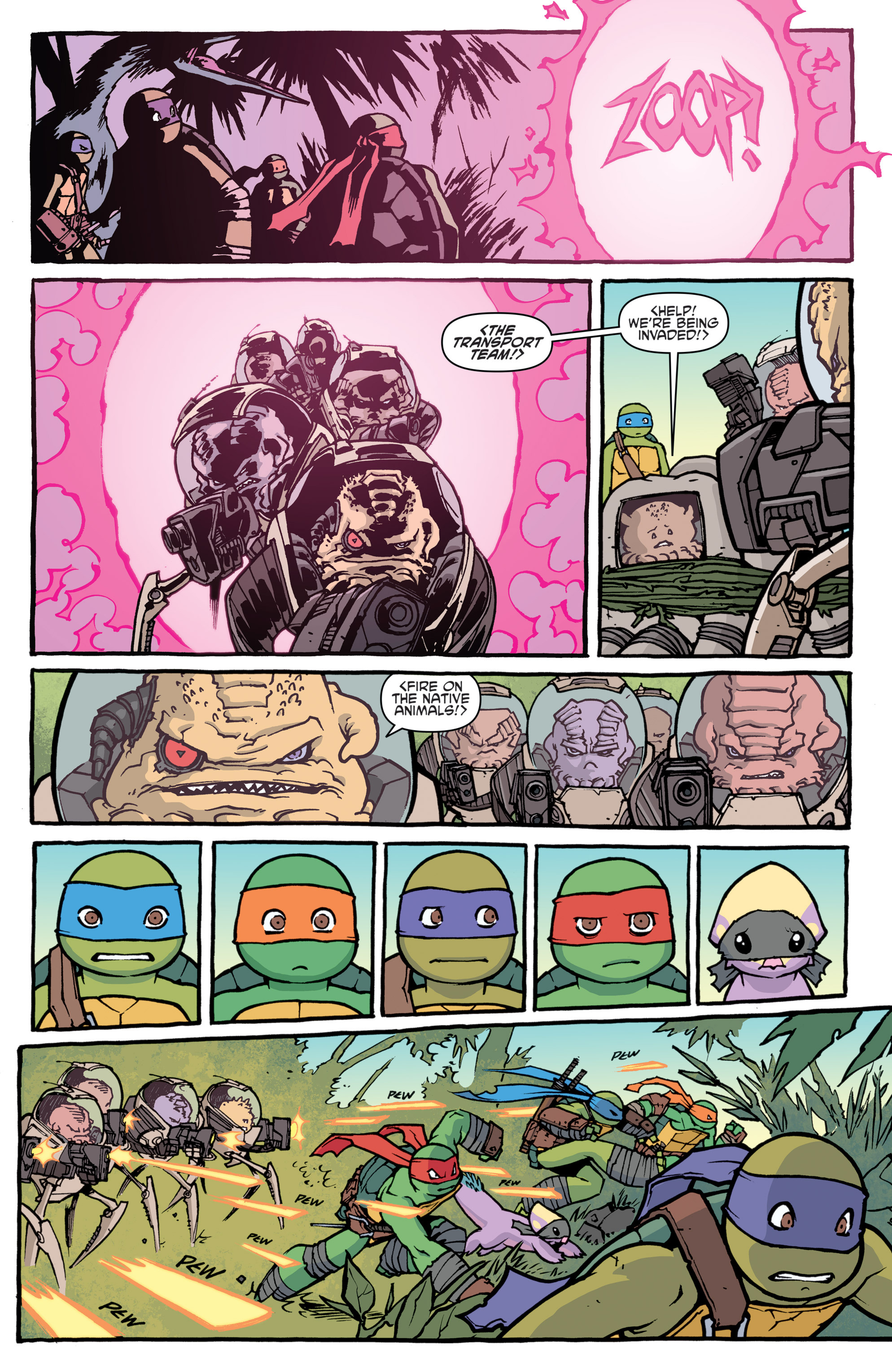 Read online Teenage Mutant Ninja Turtles: Turtles in Time comic -  Issue #1 - 19