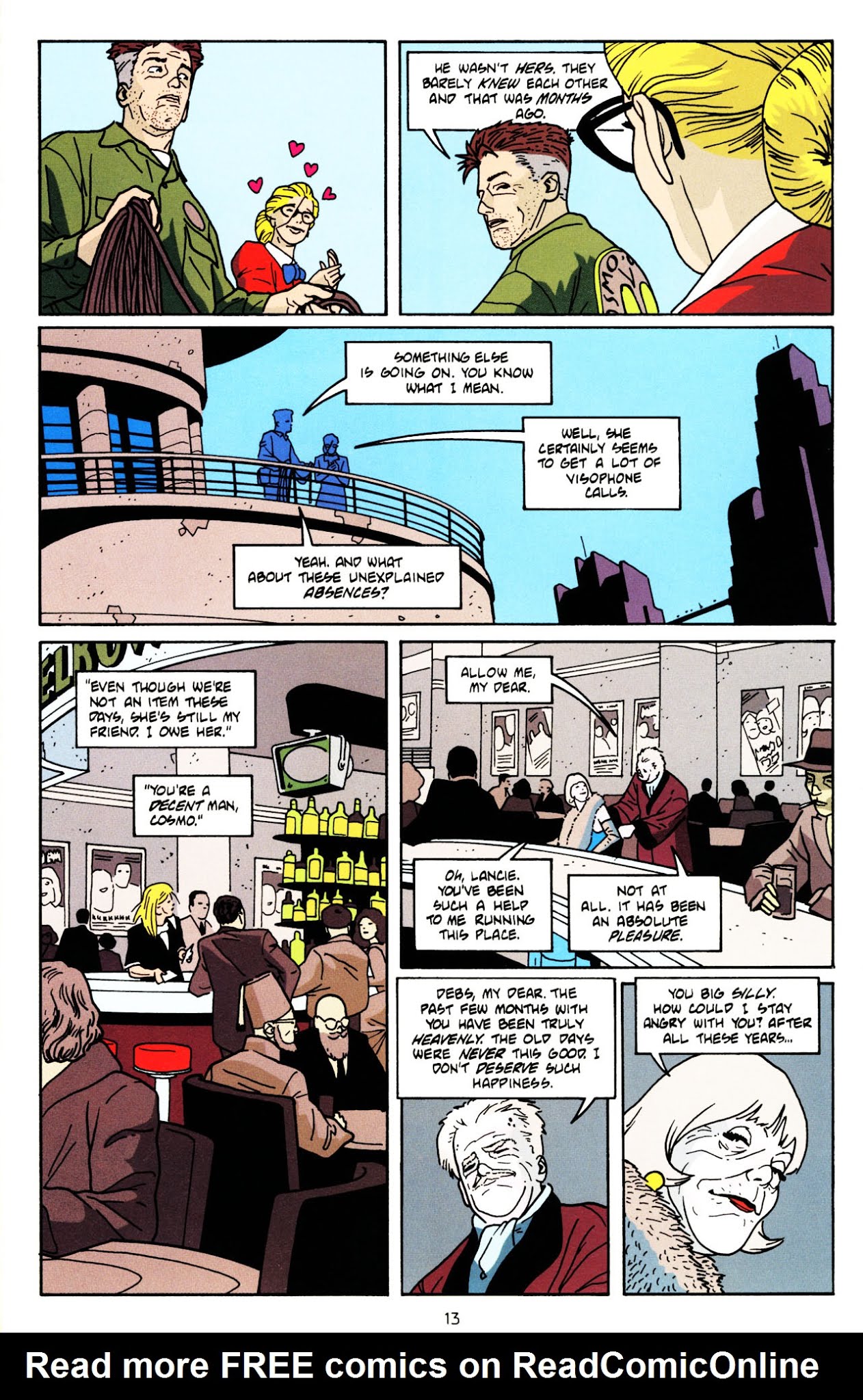 Read online Terminal City: Aerial Graffiti comic -  Issue #1 - 14