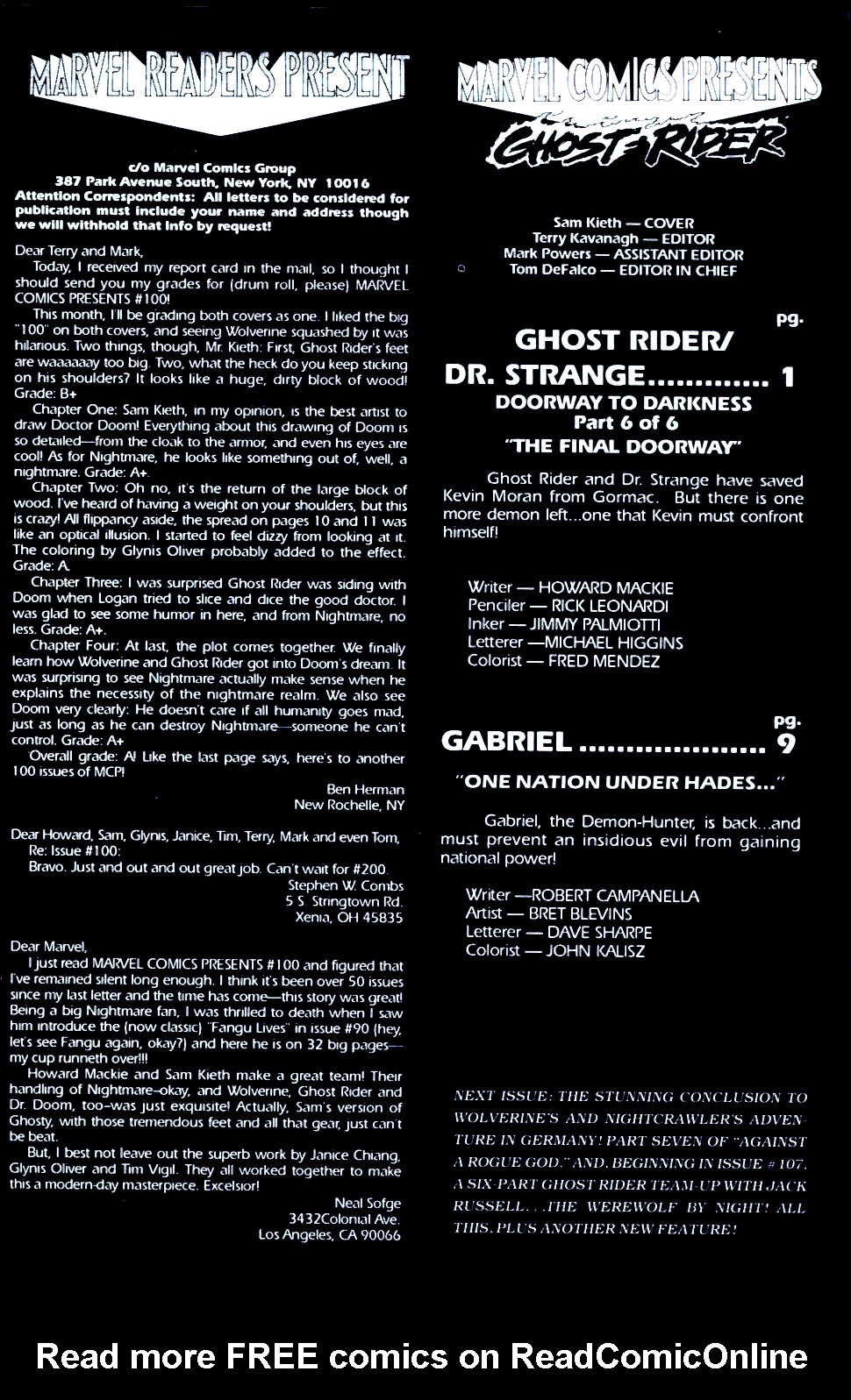 Read online Marvel Comics Presents (1988) comic -  Issue #106 - 20
