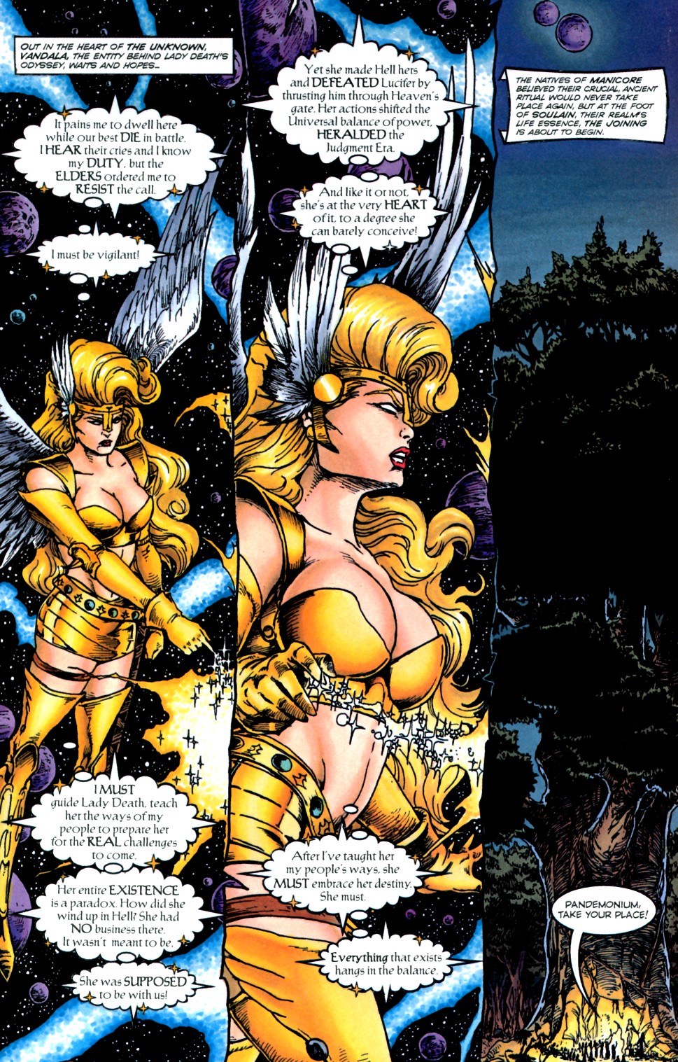 Read online Lady Death III: The Odyssey comic -  Issue #2 - 12