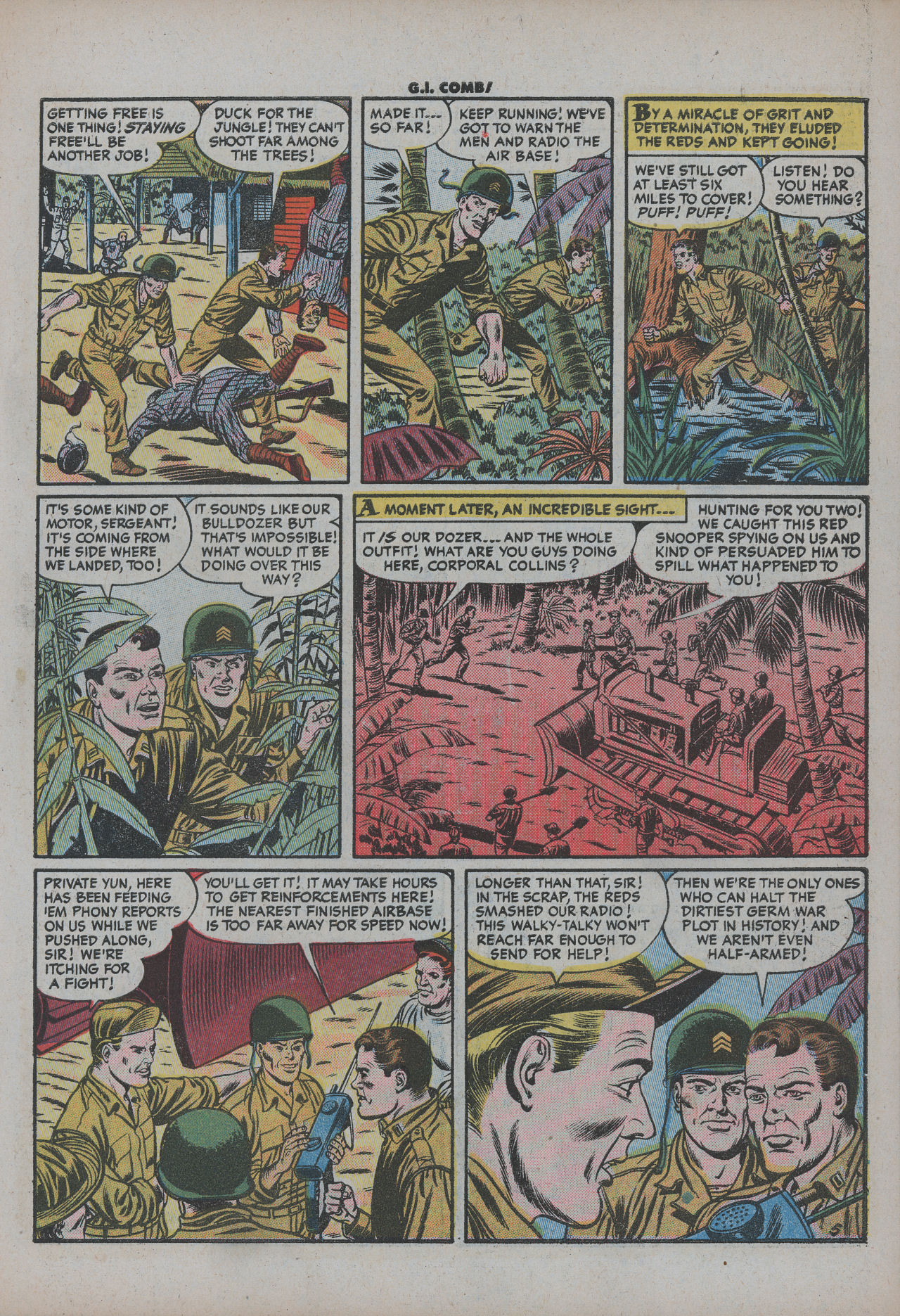 Read online G.I. Combat (1952) comic -  Issue #32 - 7