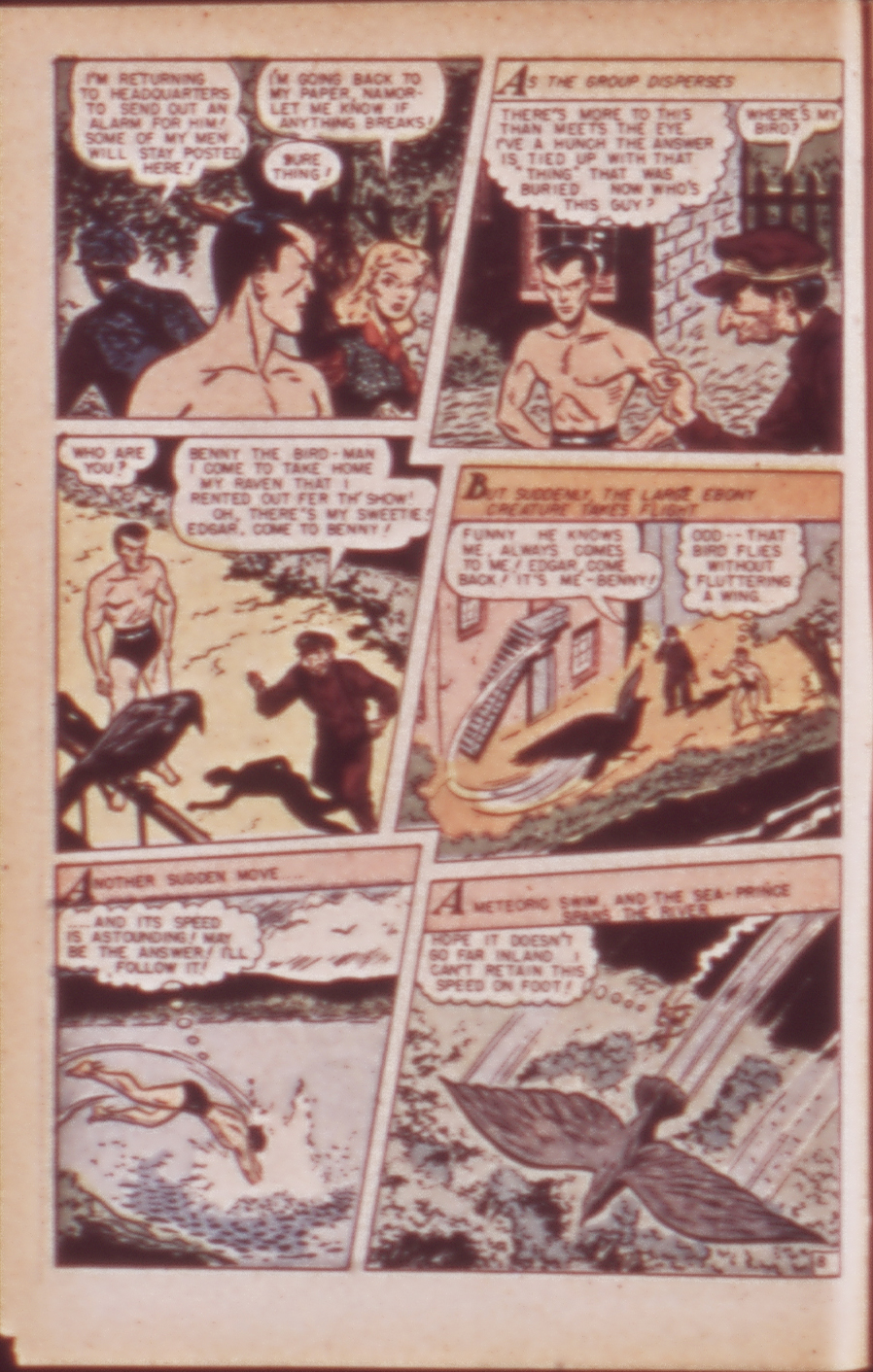 Read online Sub-Mariner Comics comic -  Issue #22 - 10