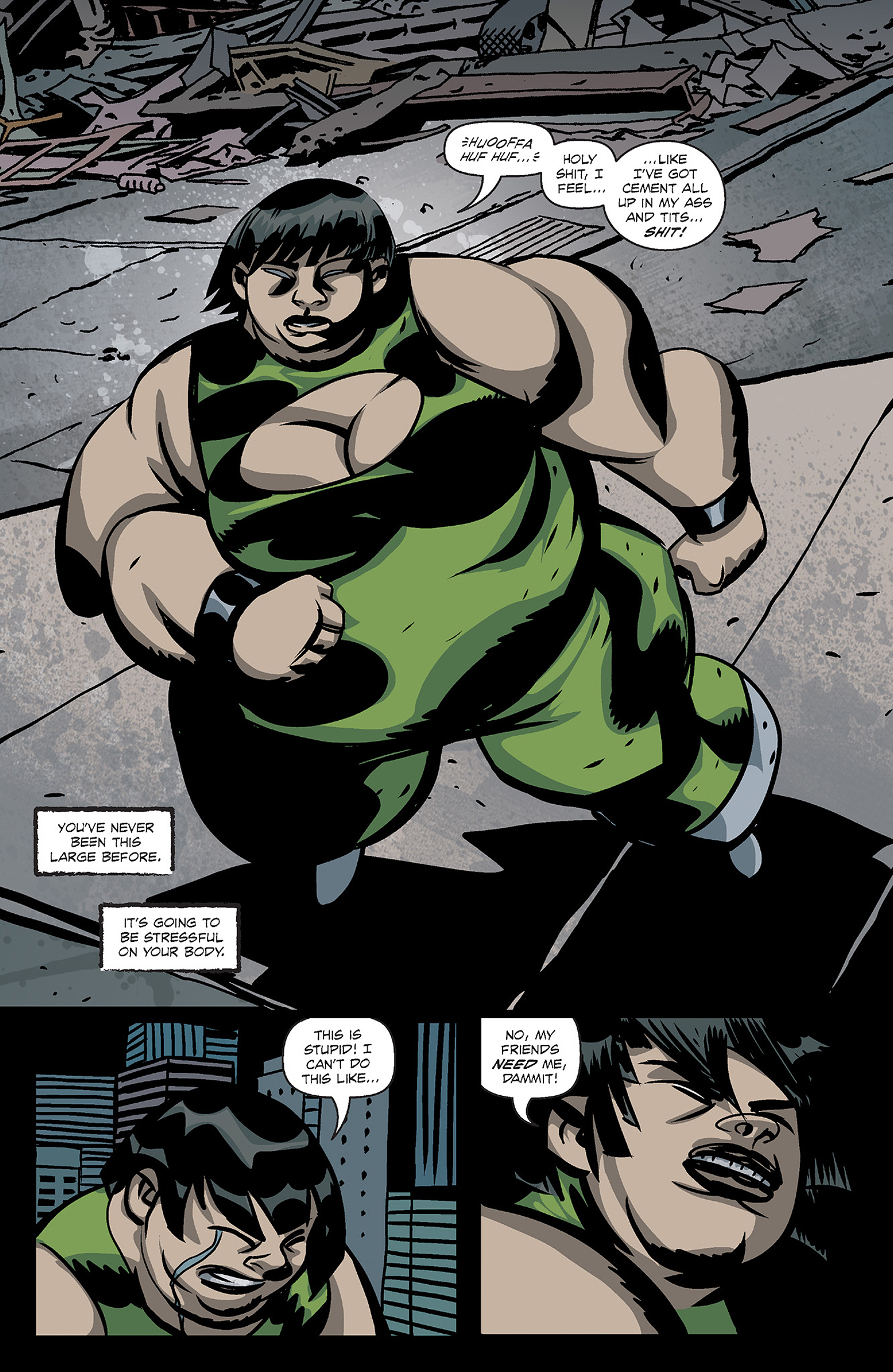 Read online The Victories (2013) comic -  Issue #6 - 15