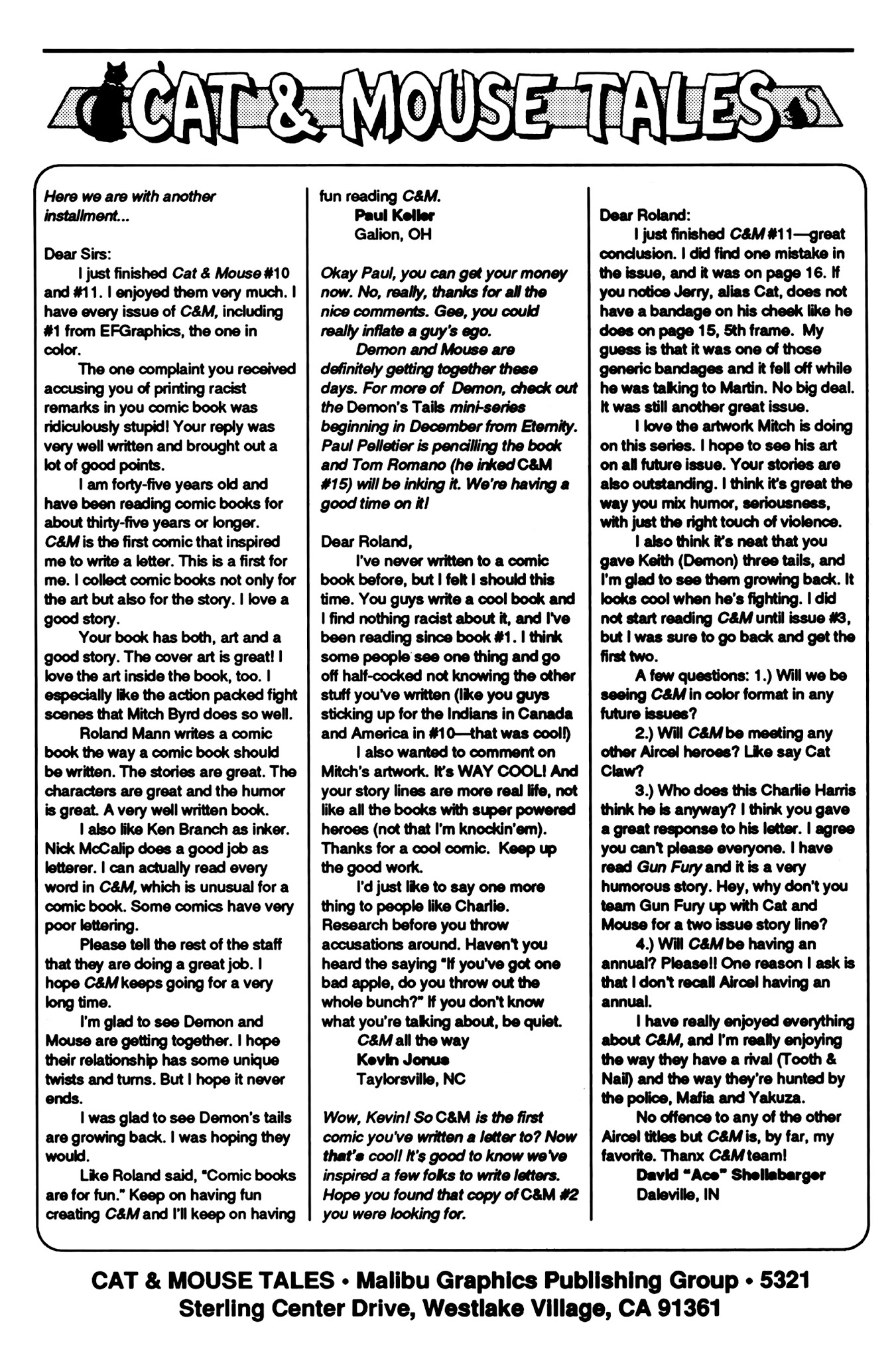 Read online Cat & Mouse comic -  Issue #16 - 27