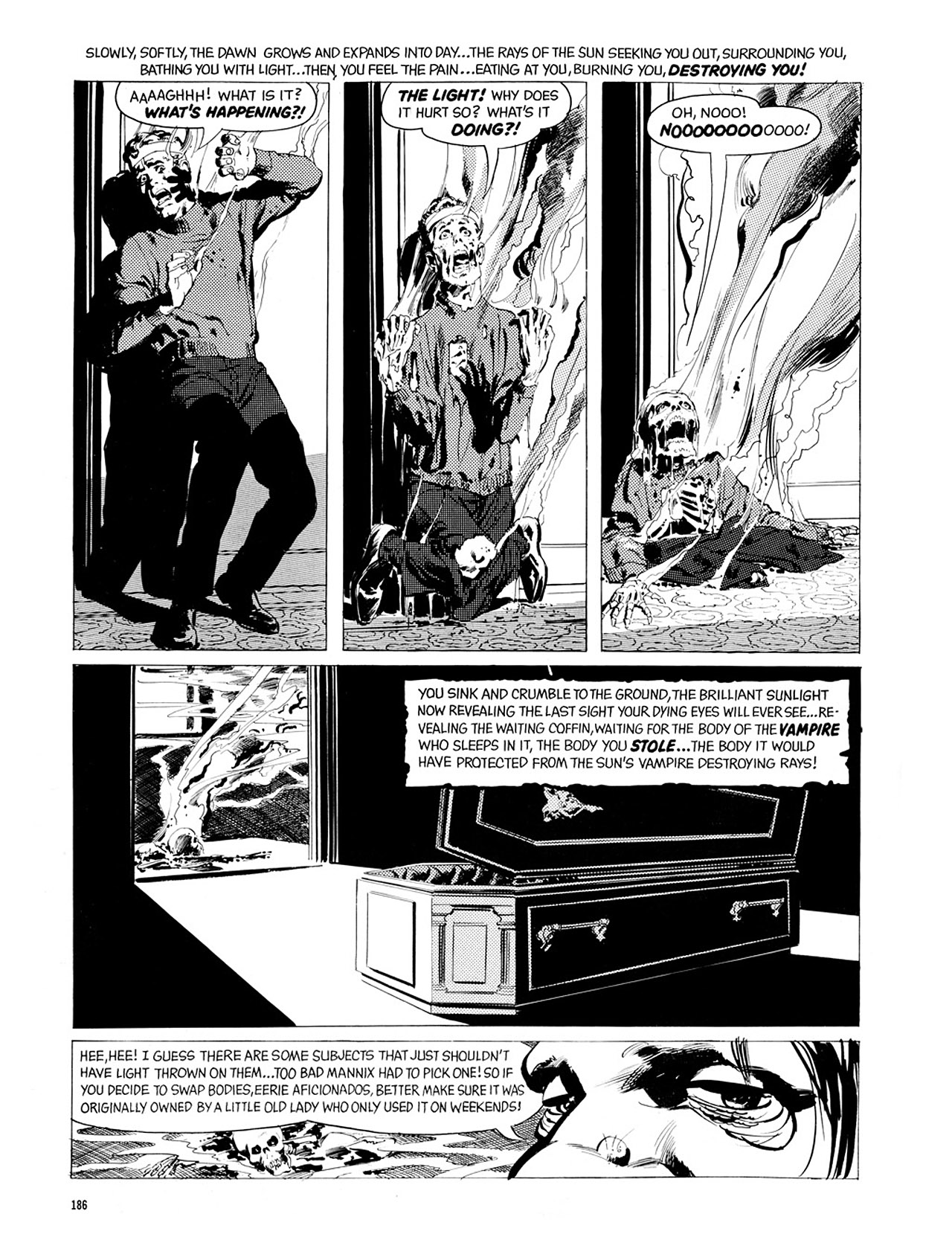 Read online Eerie Archives comic -  Issue # TPB 2 - 187