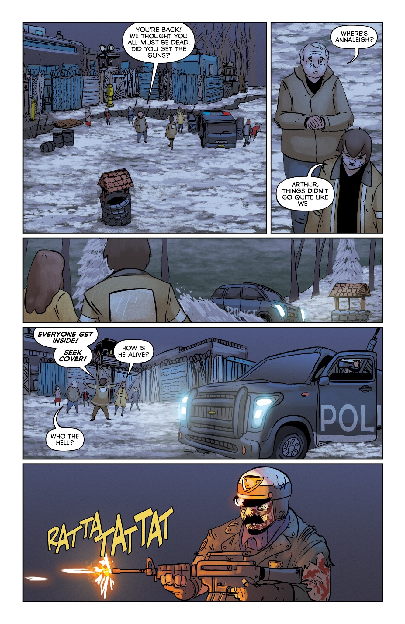 Read online Dead of Winter comic -  Issue #4 - 21