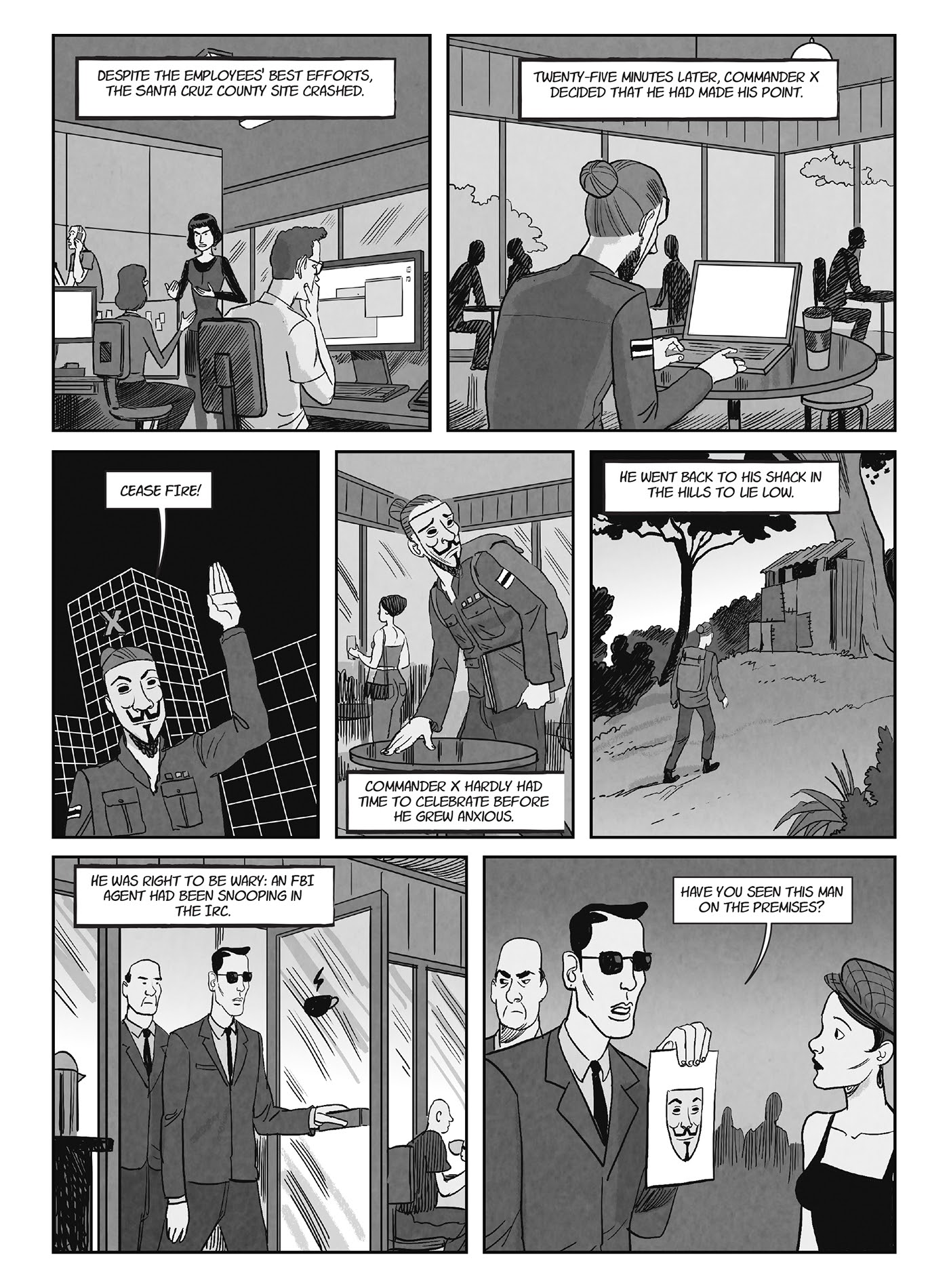 Read online A for Anonymous: How a Mysterious Hacker Collective Transformed the World comic -  Issue # TPB - 67