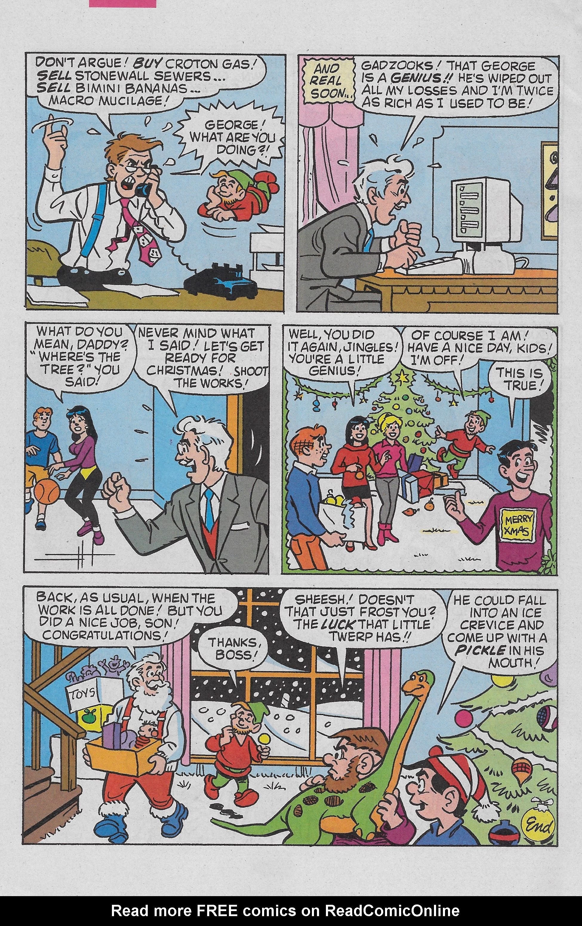 Read online Archie's Christmas Stocking comic -  Issue #1 - 8