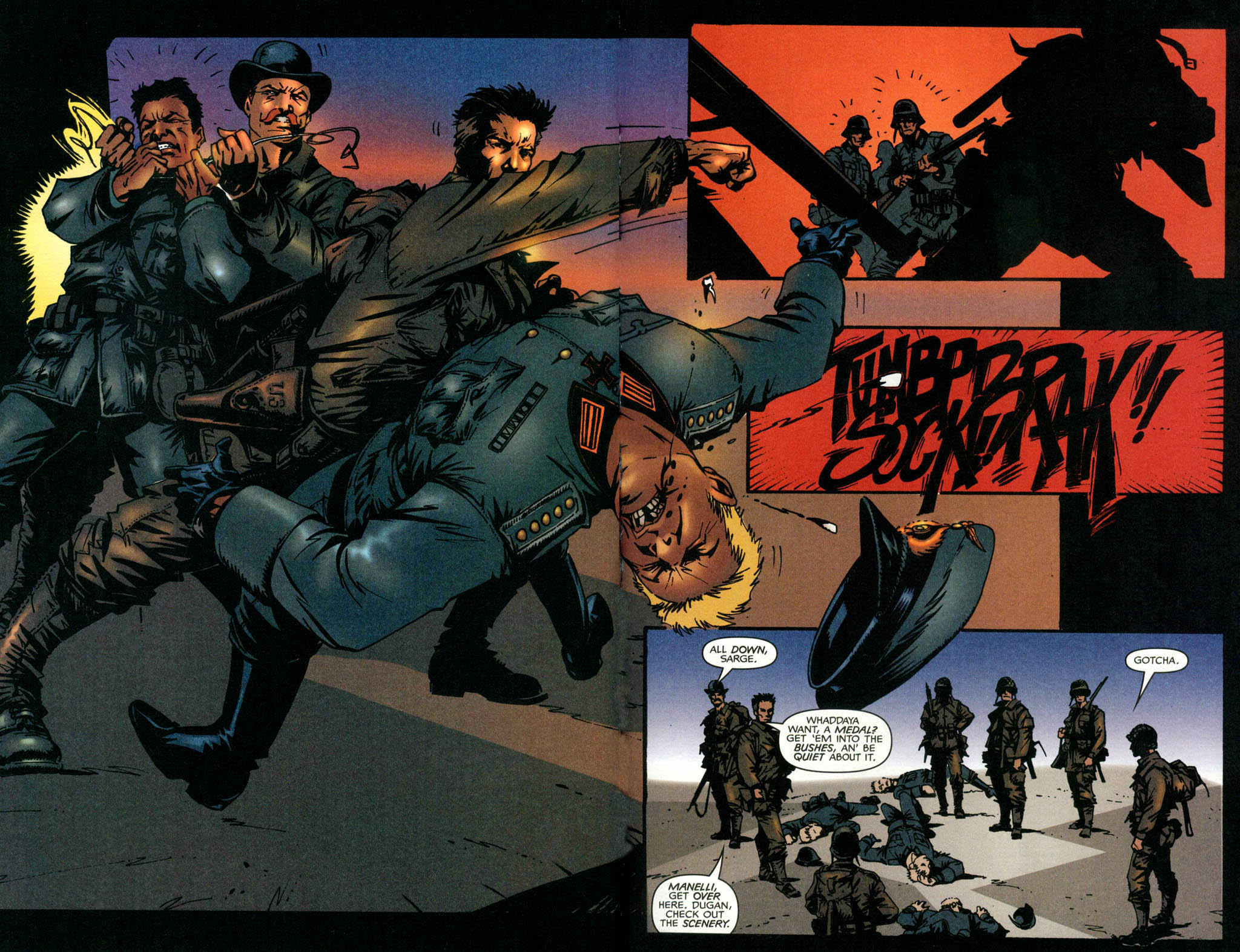 Read online Captain America/Nick Fury: The Otherworld War comic -  Issue # Full - 6