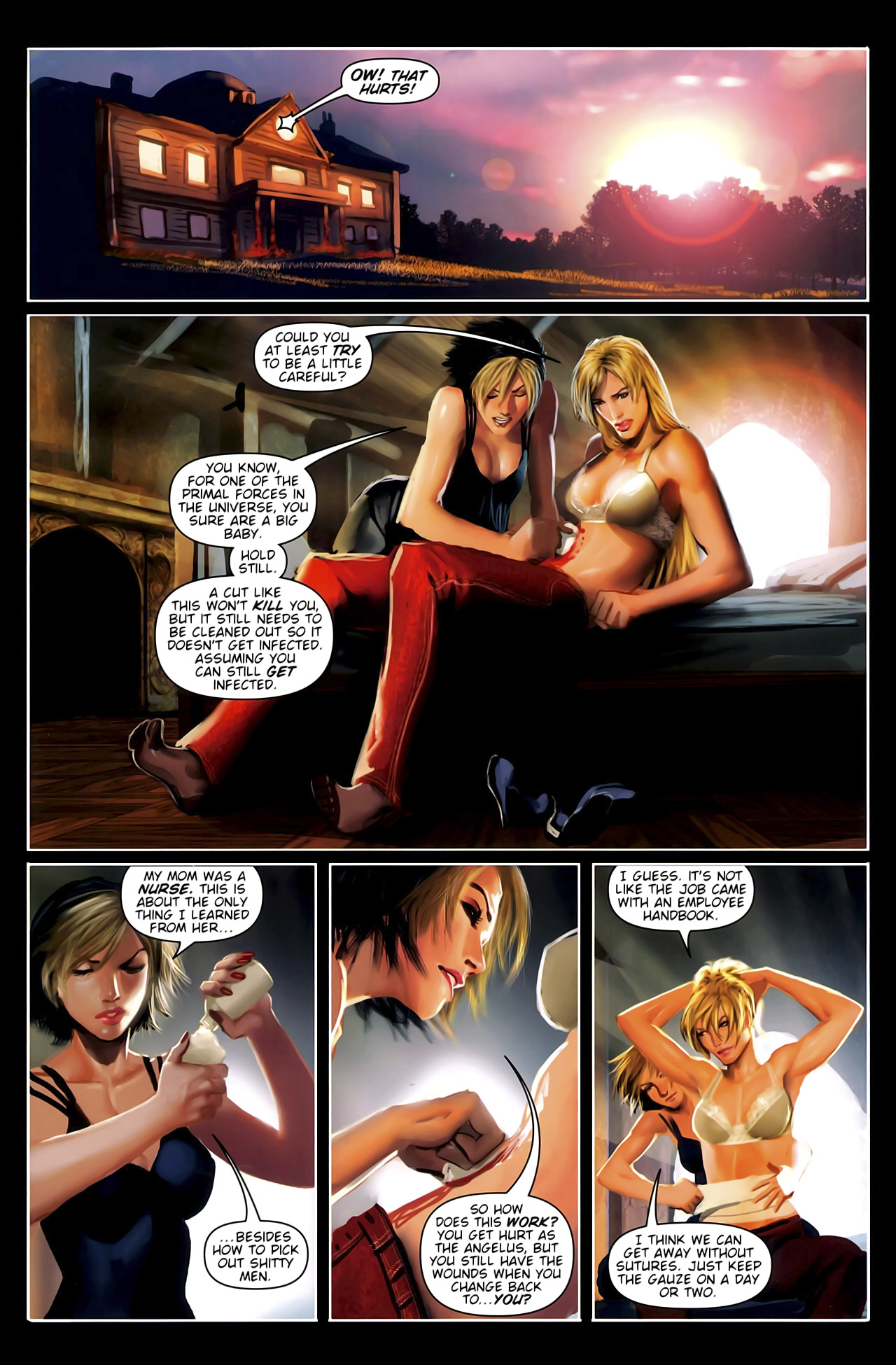 Read online Angelus comic -  Issue #4 - 20