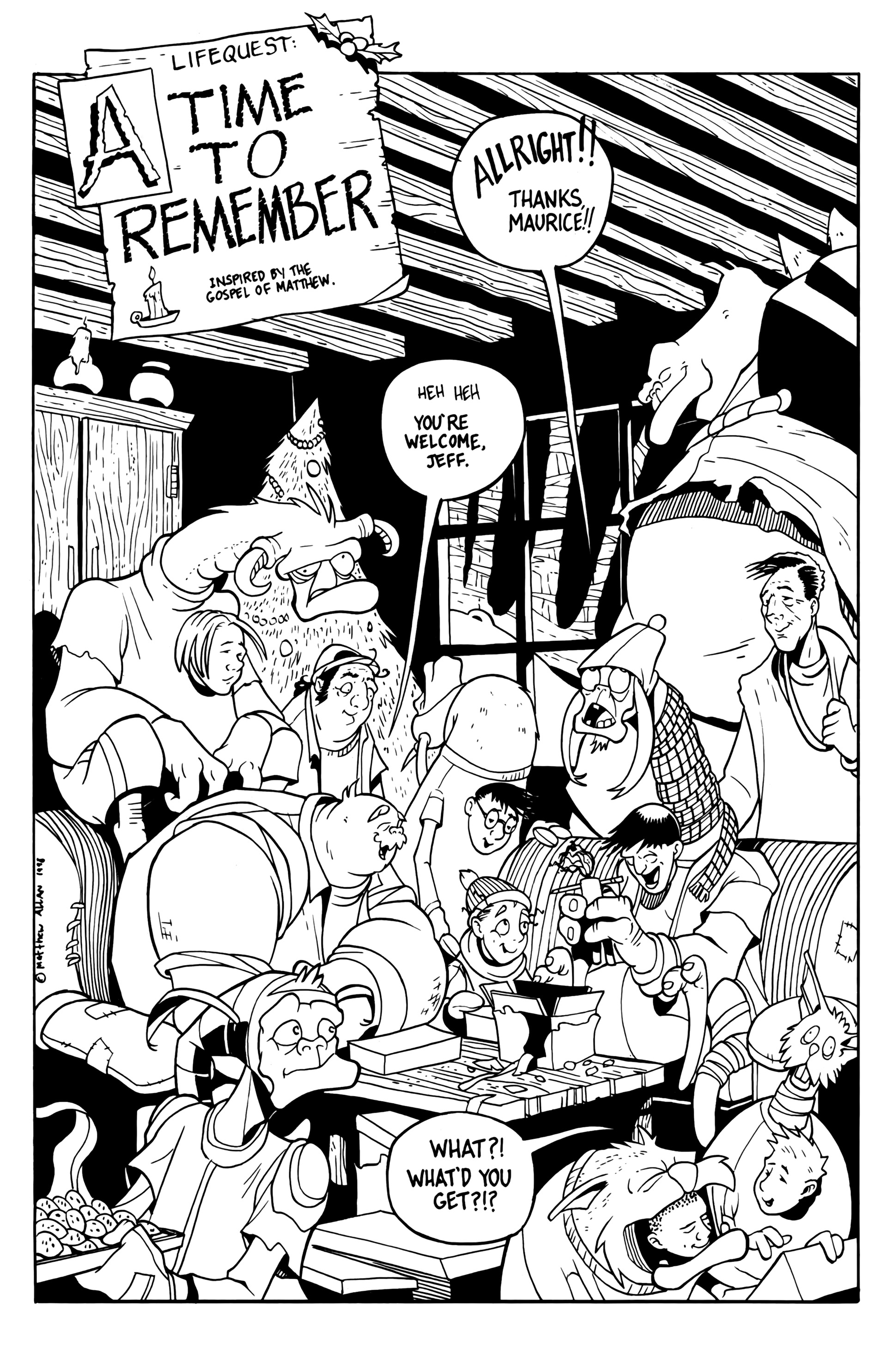 Read online A Caliber Christmas comic -  Issue # Full - 6