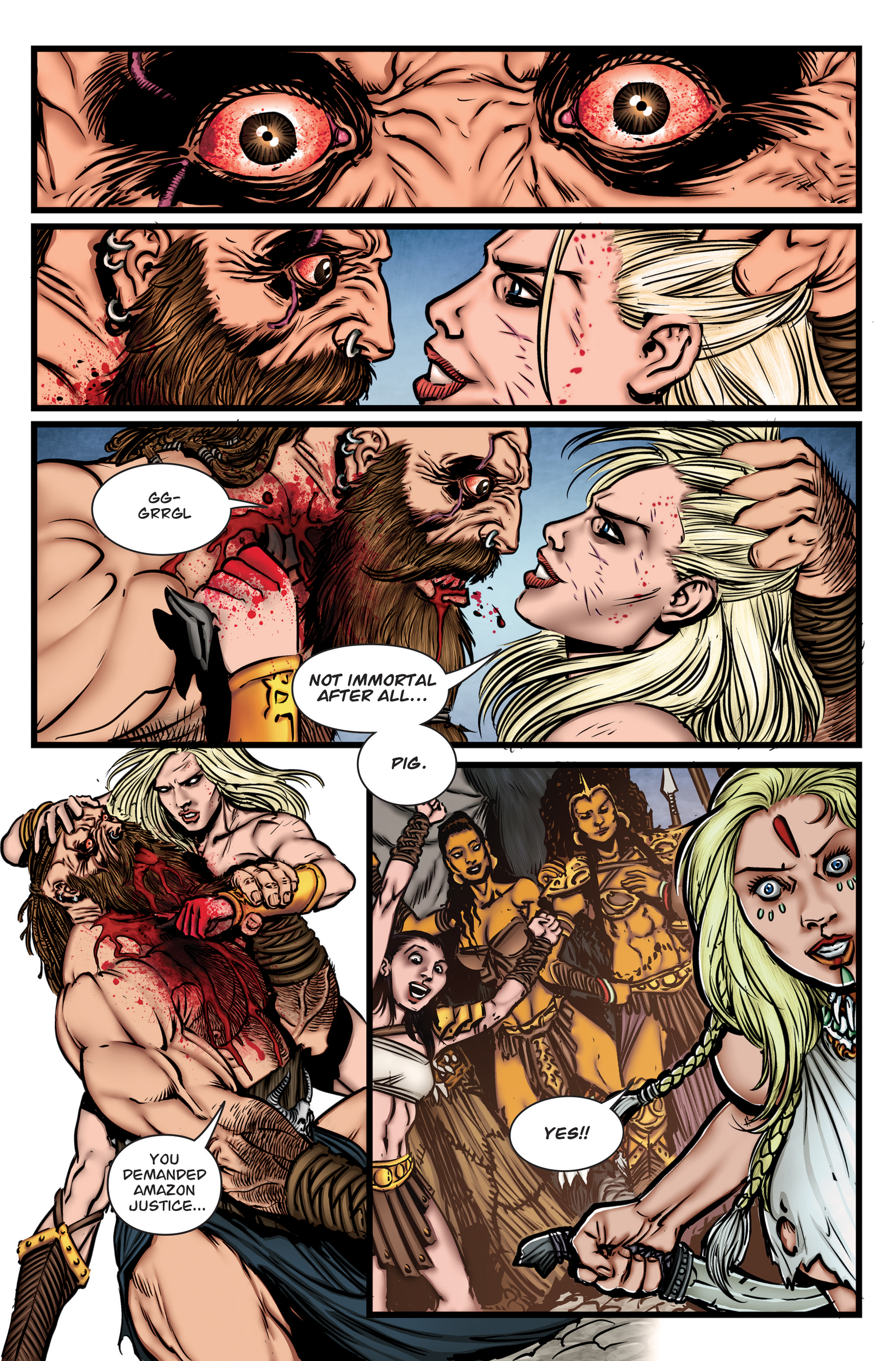 Read online Arhian: Head Huntress comic -  Issue #5 - 34