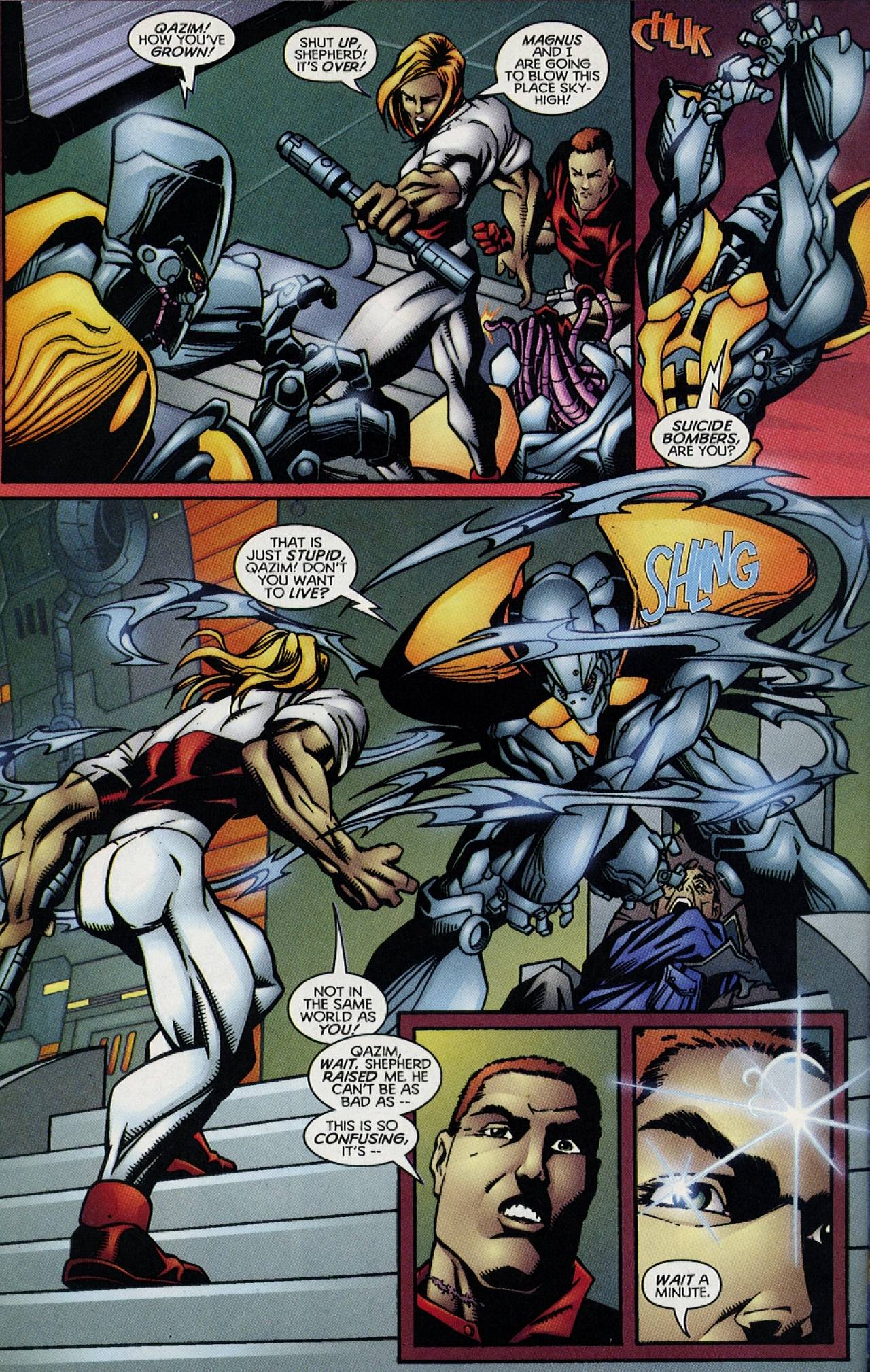 Read online Magnus Robot Fighter (1997) comic -  Issue #12 - 18