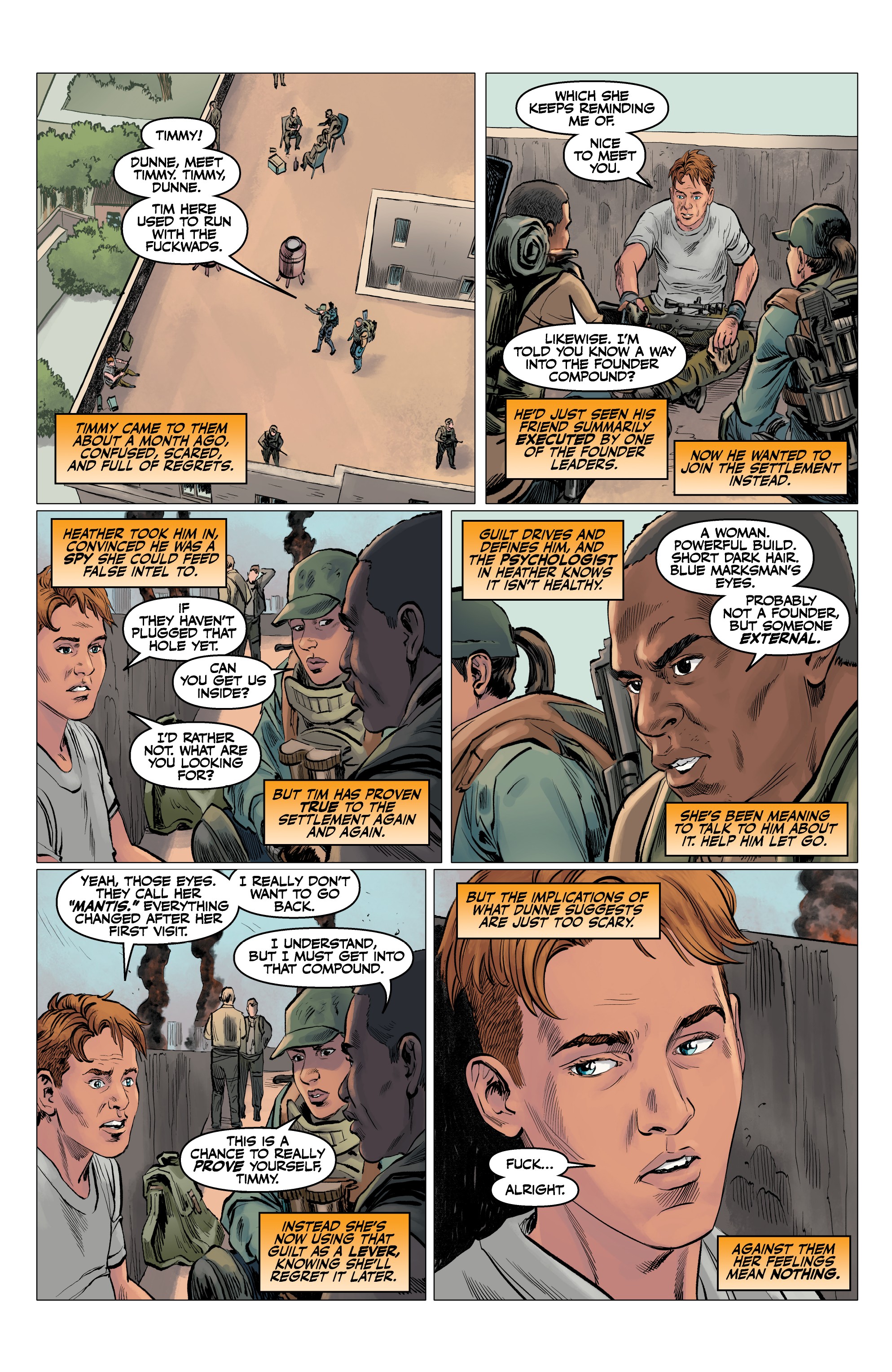 Read online Tom Clancy's The Division: Extremis Malis comic -  Issue #2 - 10