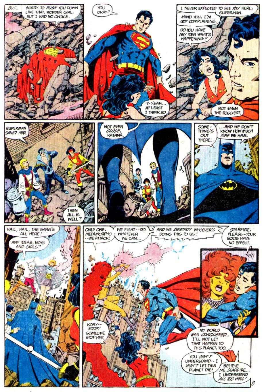 Read online Crisis on Infinite Earths (1985) comic -  Issue #3 - 9