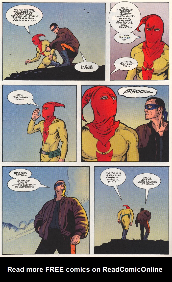 Read online Bob Burden's Original Mysterymen Comics comic -  Issue #1 - 25