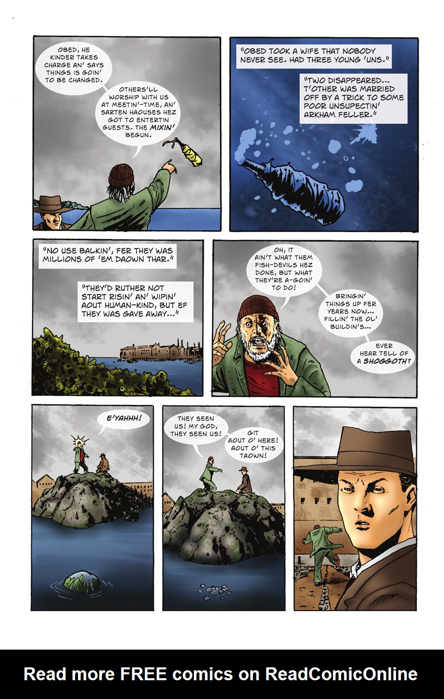 Read online The Lovecraft Anthology comic -  Issue # TPB 1 - 81