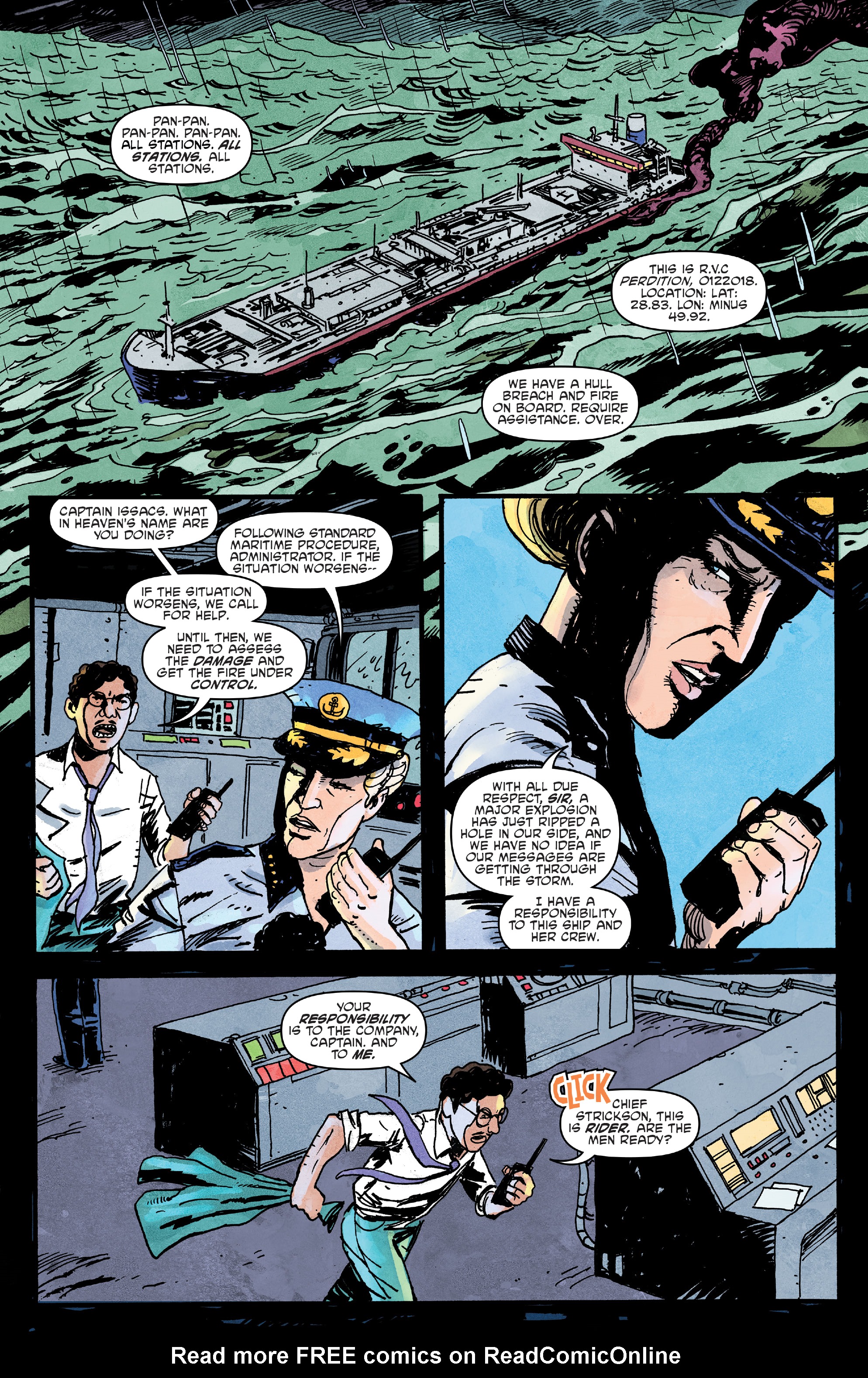 Read online Dead Seas comic -  Issue #3 - 3