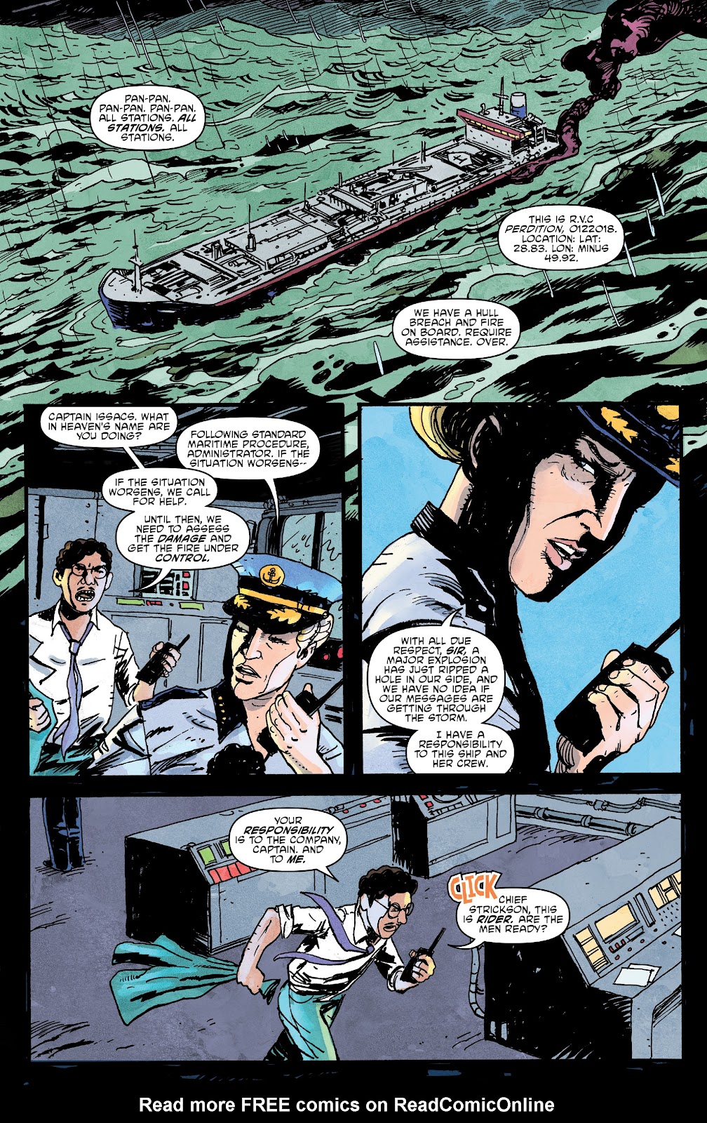 Dead Seas issue 3 - Page 3