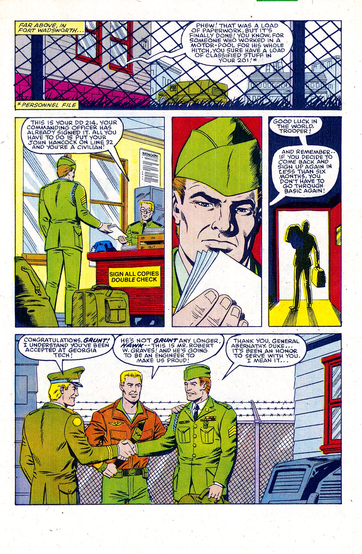 Read online G.I. Joe: A Real American Hero comic -  Issue #55 - 4