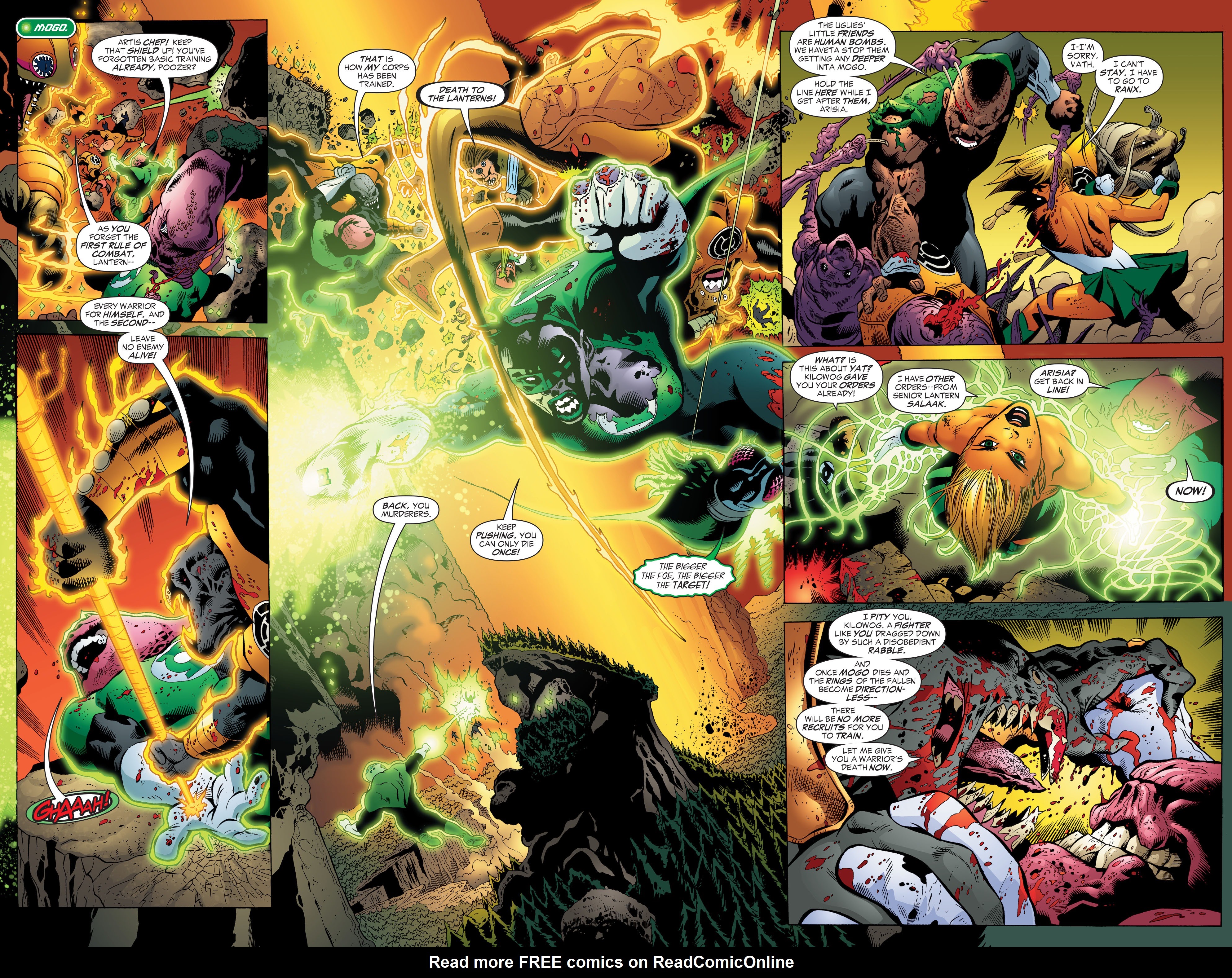 Read online Green Lantern by Geoff Johns comic -  Issue # TPB 3 (Part 2) - 89