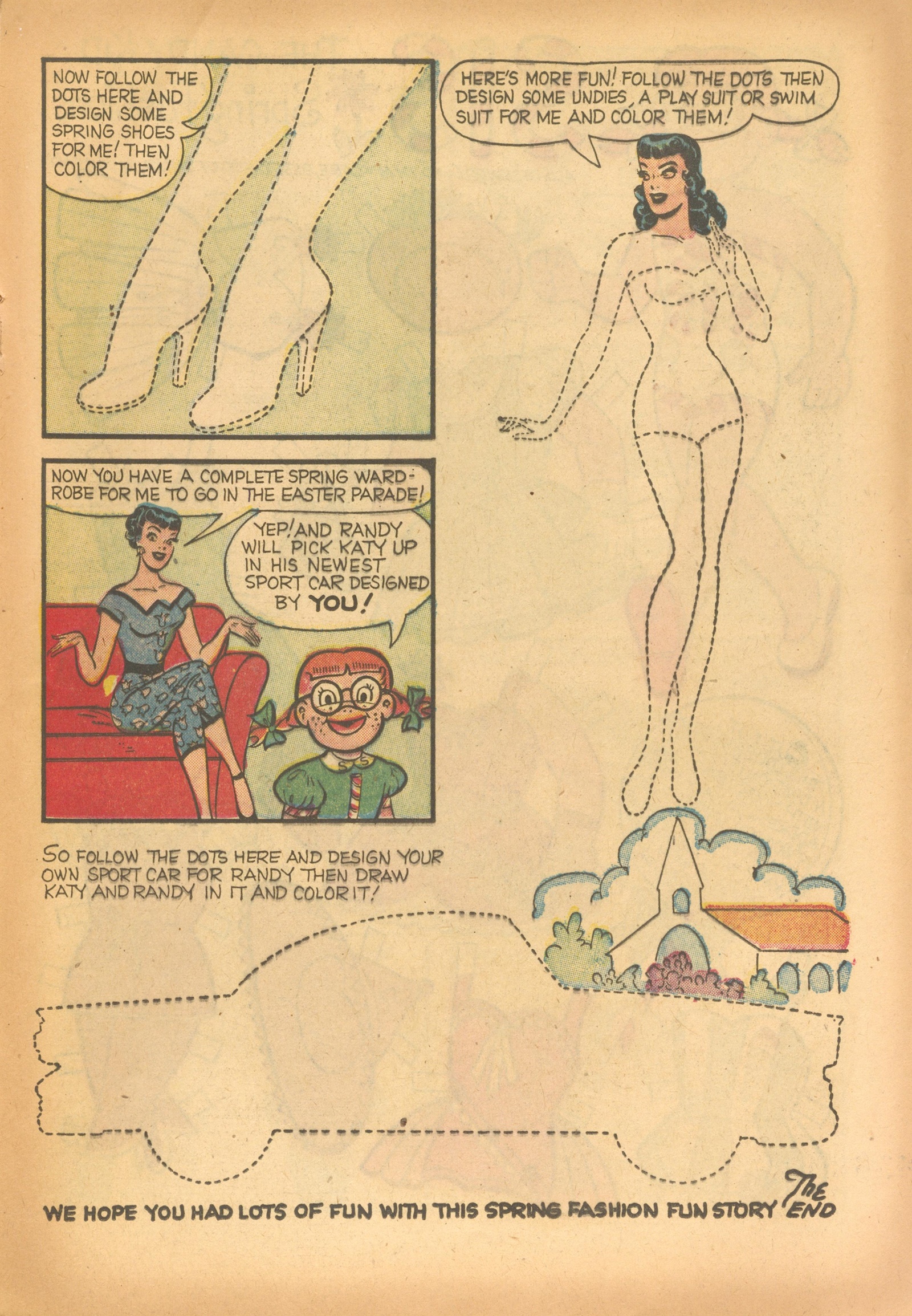 Read online Katy Keene Fashion Book comic -  Issue #16 - 19