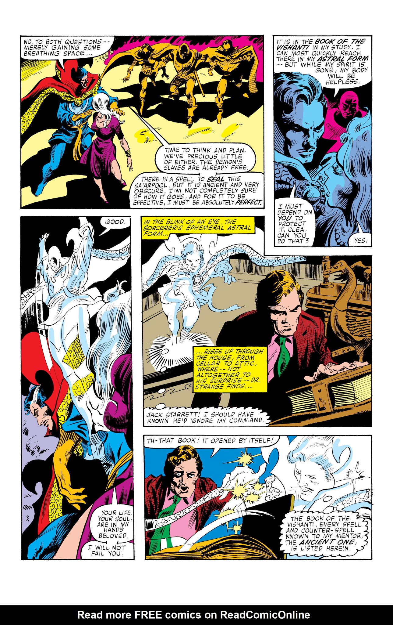 Read online Marvel Masterworks: Doctor Strange comic -  Issue # TPB 8 (Part 2) - 73