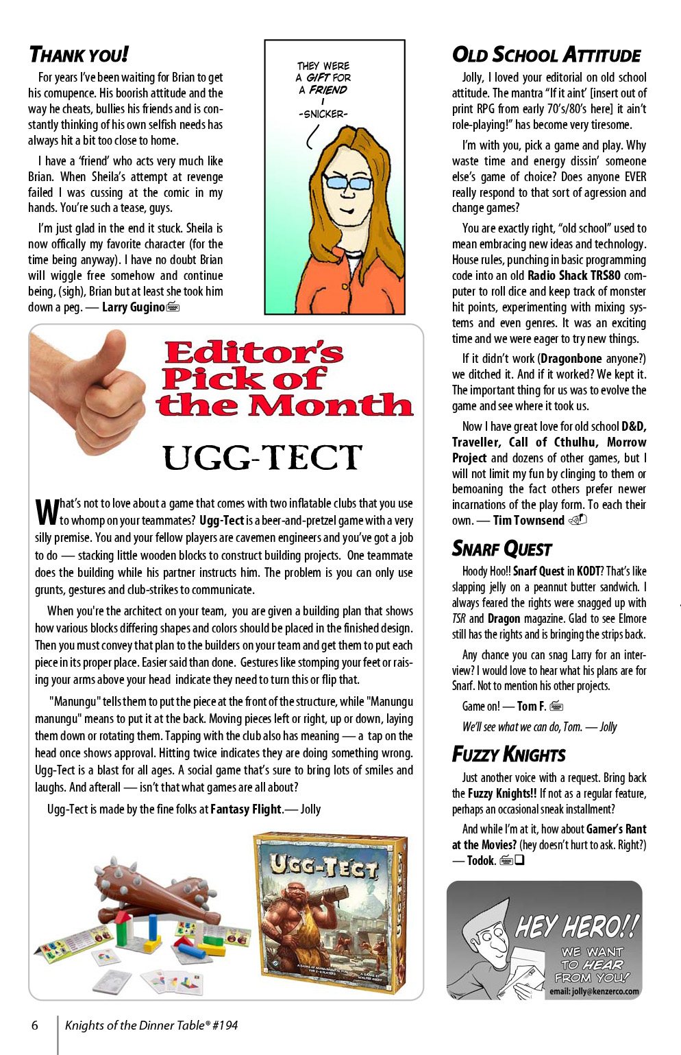 Read online Knights of the Dinner Table comic -  Issue #194 - 8