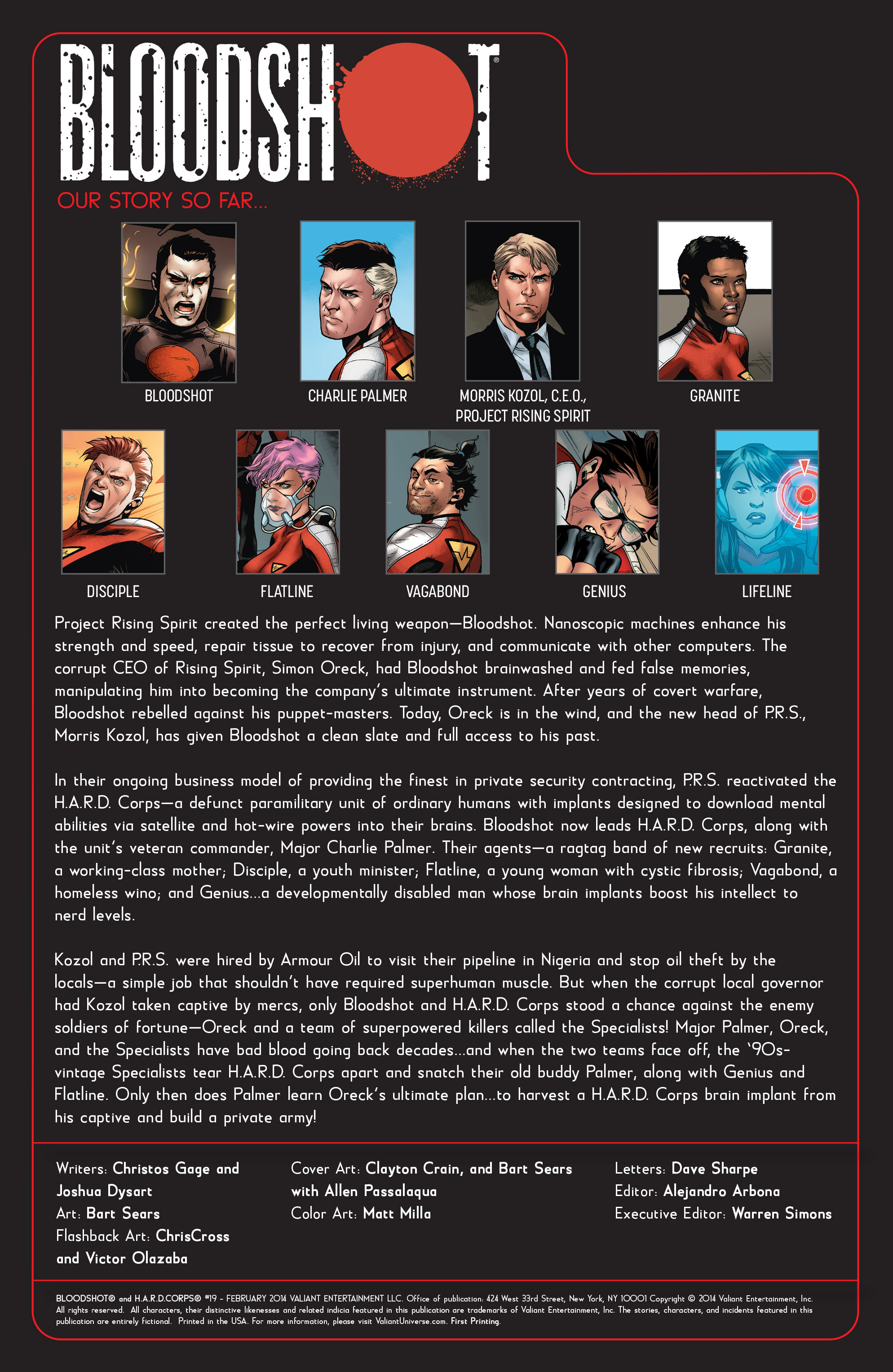 Read online Bloodshot and H.A.R.D.Corps comic -  Issue #19 - 2