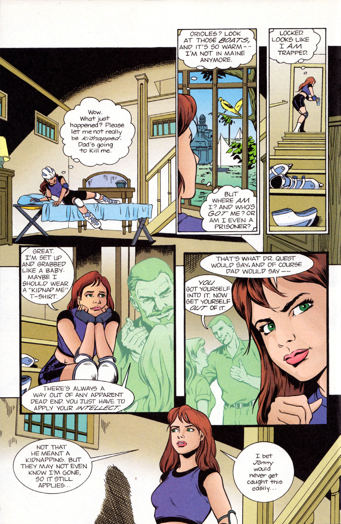 Read online The Real Adventures of Jonny Quest comic -  Issue #9 - 12