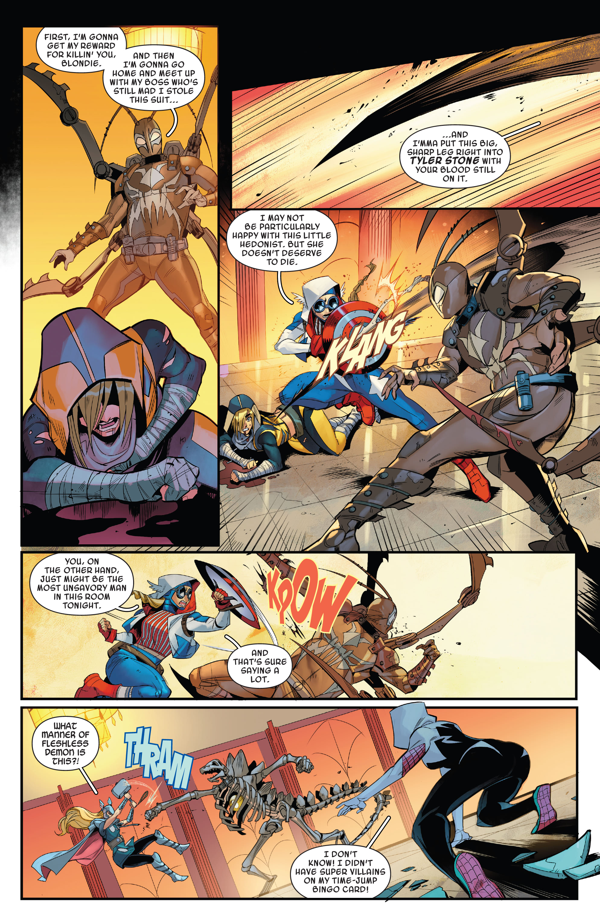 Read online Spider-Gwen: Gwenverse comic -  Issue #2 - 16
