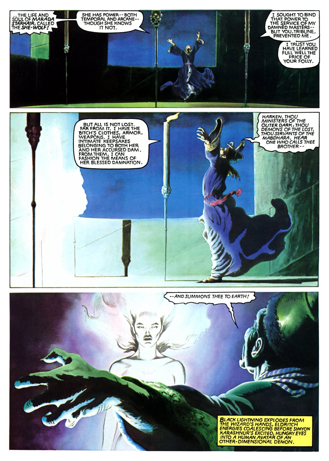 Read online Marvel Graphic Novel comic -  Issue #21 - Marada the She-Wolf - 15