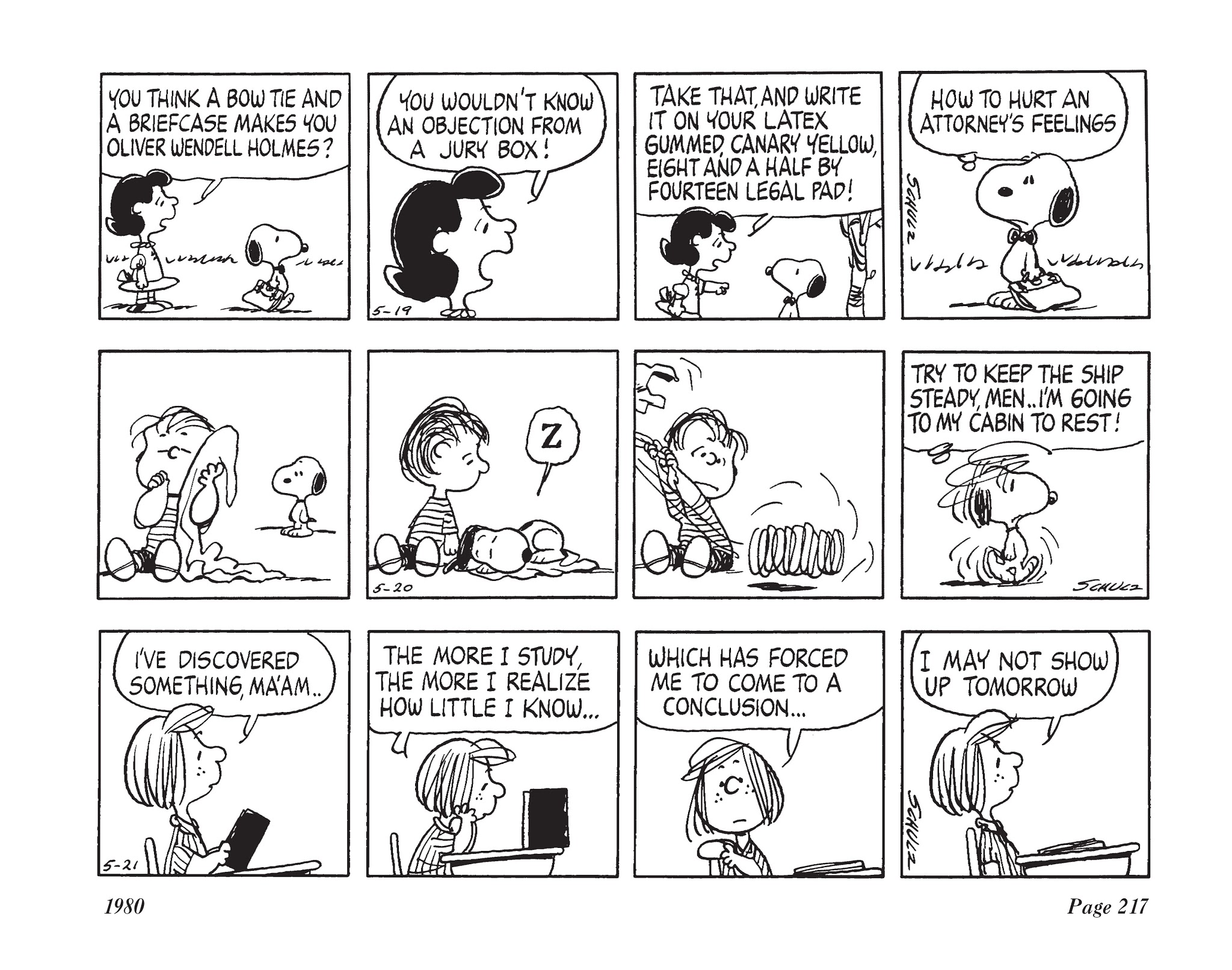 Read online The Complete Peanuts comic -  Issue # TPB 15 - 231