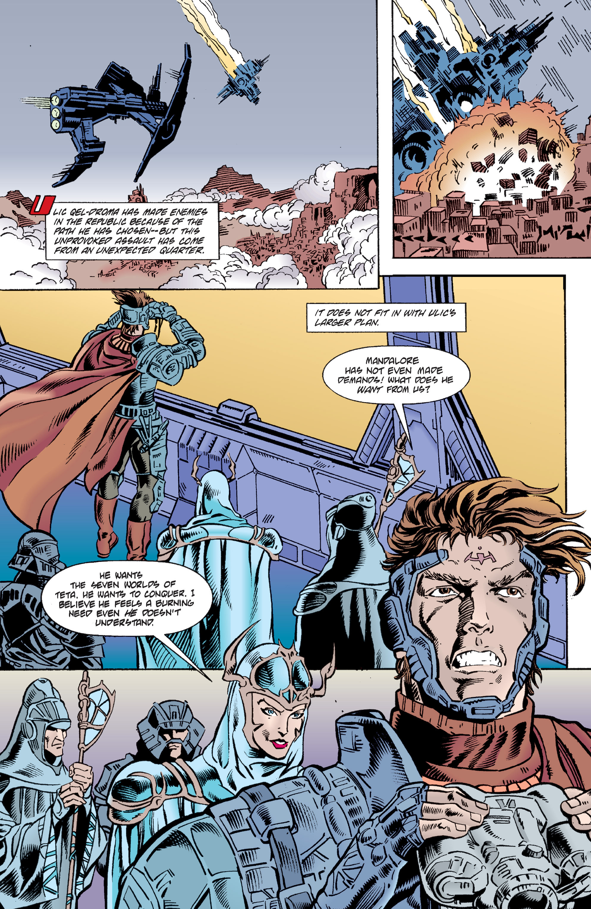 Read online Star Wars Tales of the Jedi The Sith War comic Issue 1