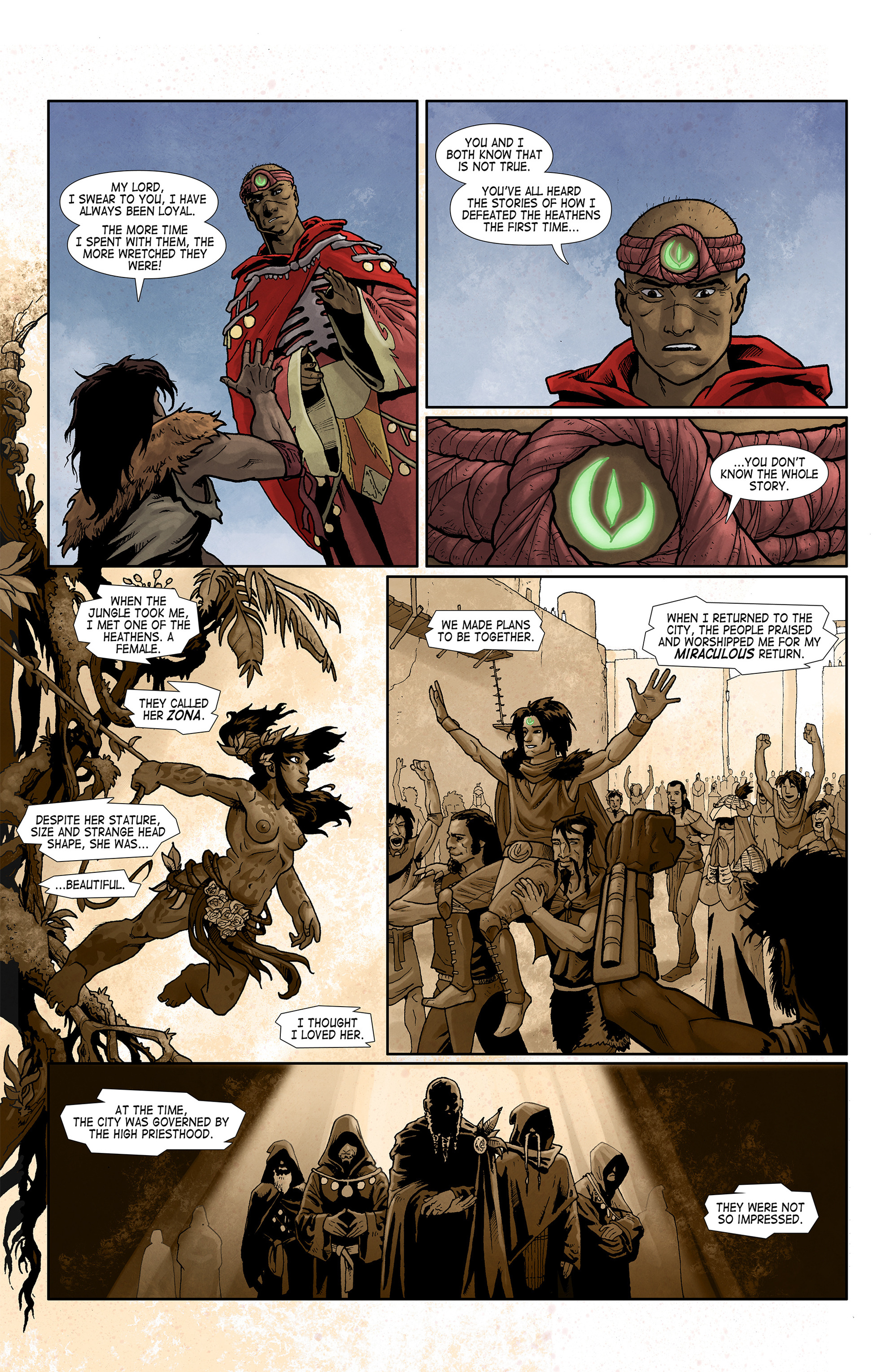 Read online Hominids comic -  Issue #6 - 10