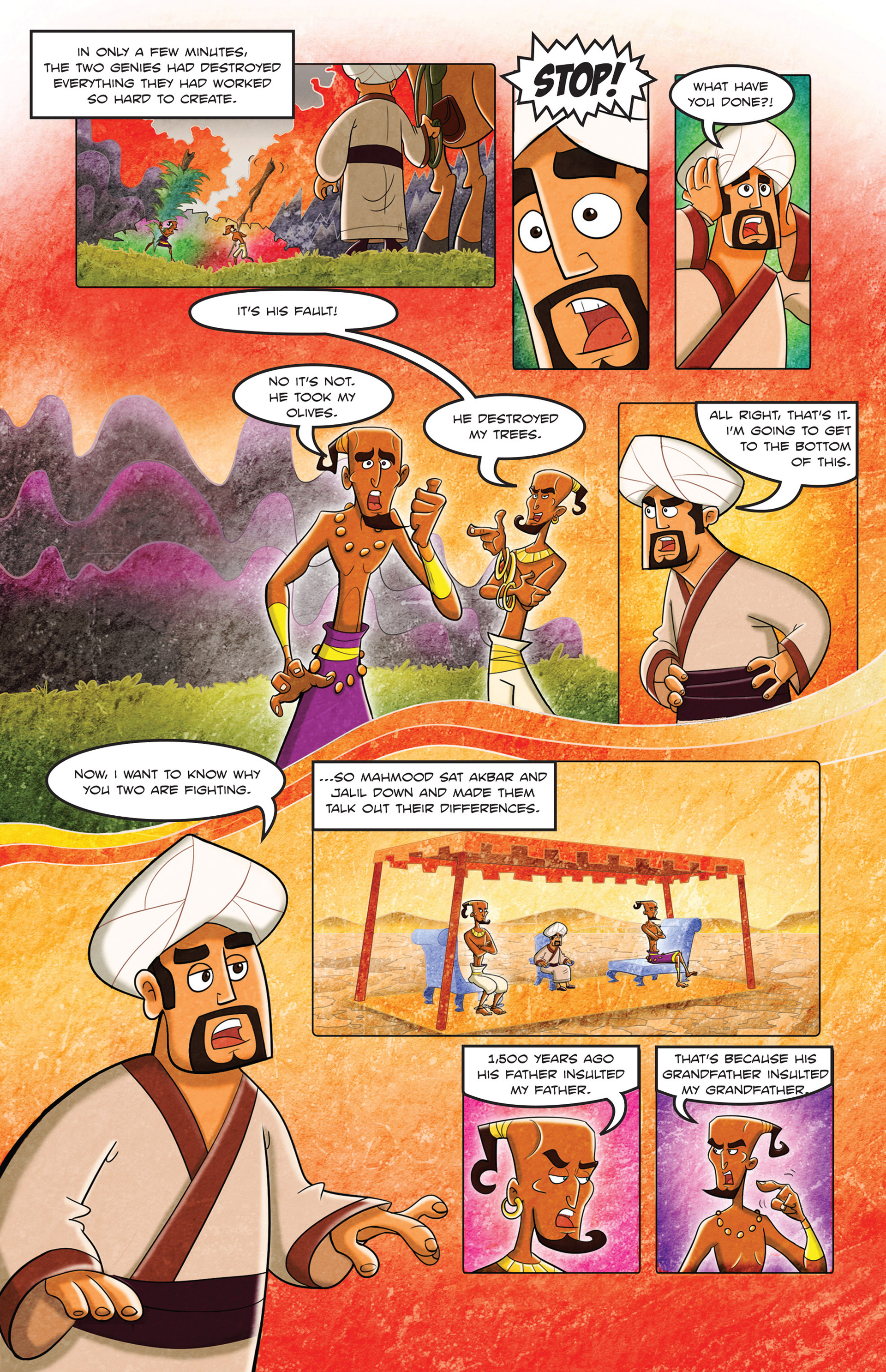 Read online 1001 Nights comic -  Issue #3 - 21