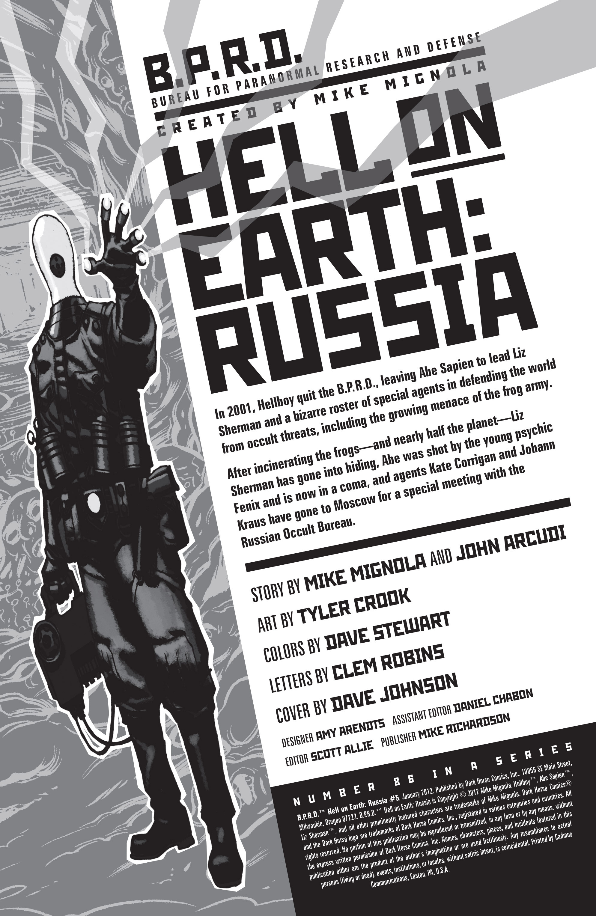 Read online B.P.R.D. Hell on Earth: Russia comic -  Issue #5 - 2