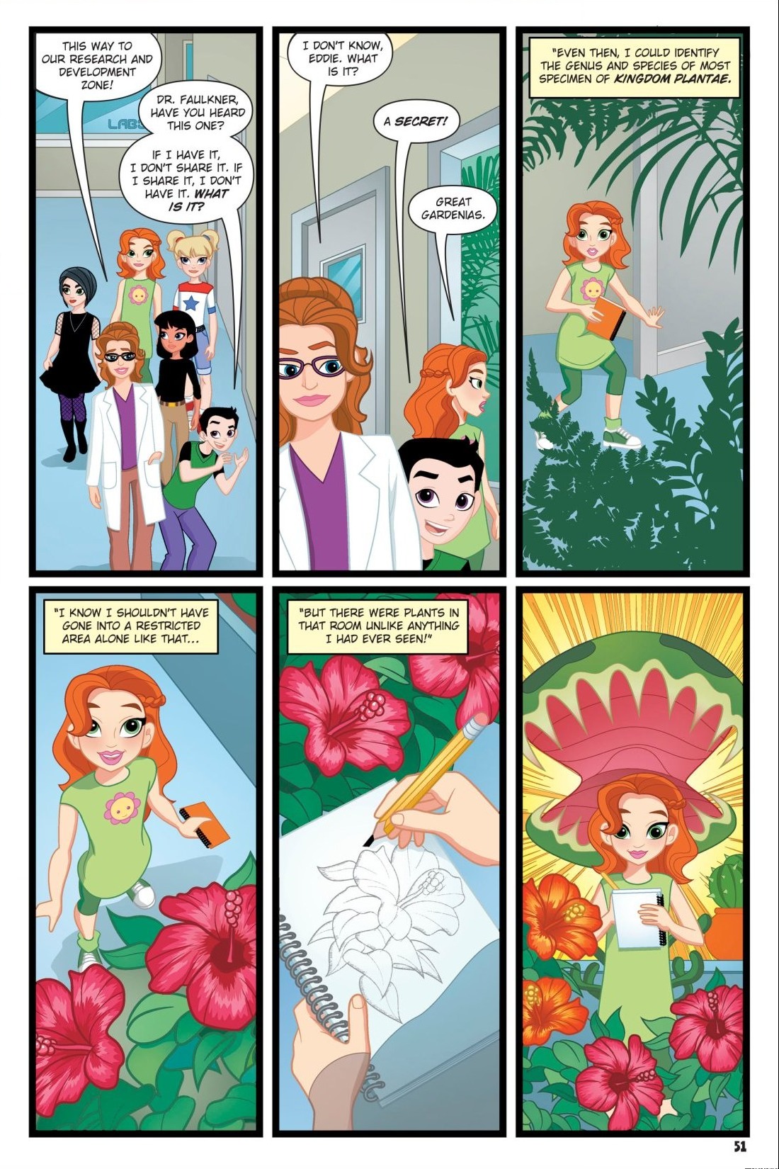 Read online DC Super Hero Girls: Date With Disaster comic -  Issue # TPB - 50