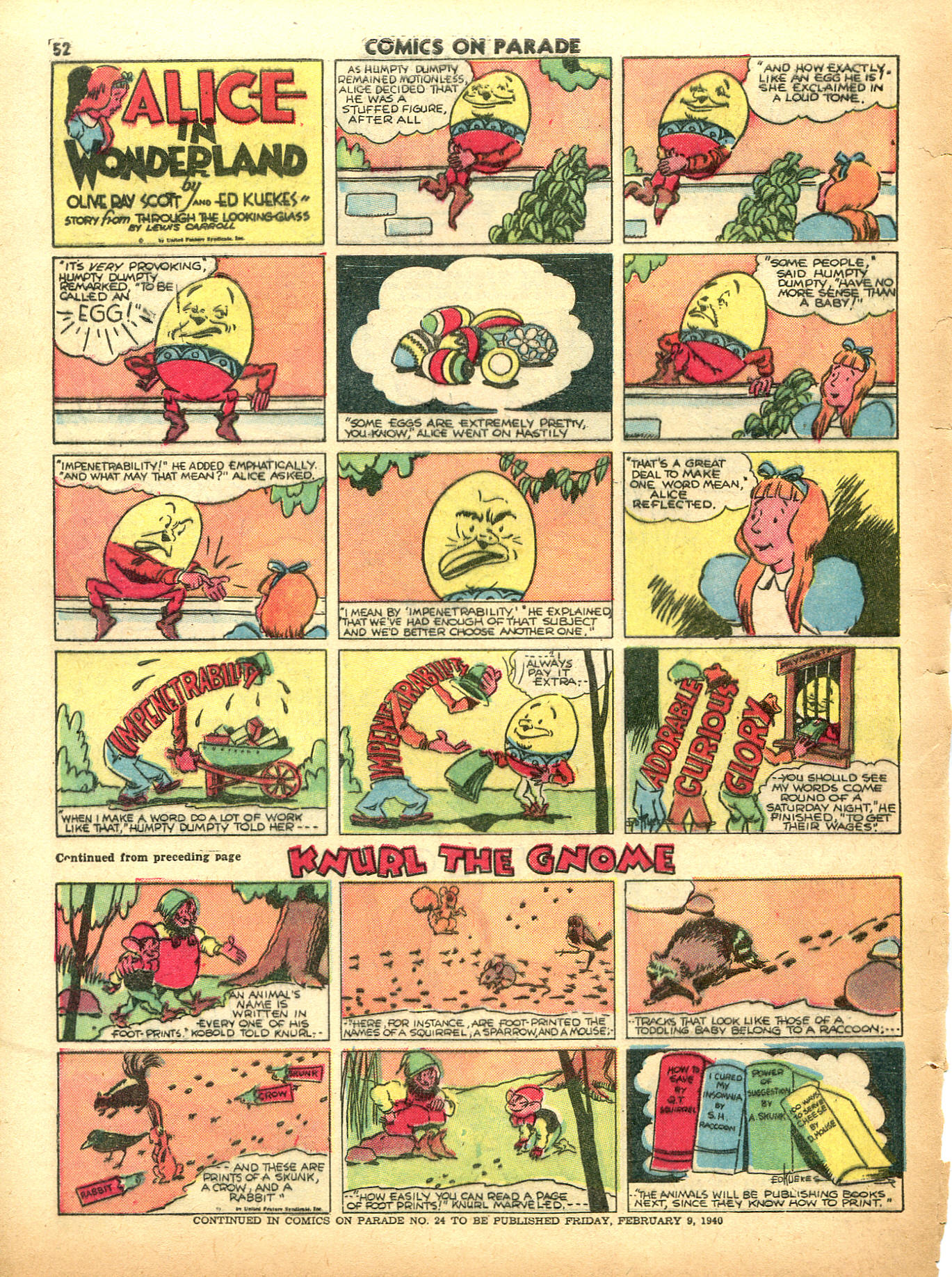 Read online Comics on Parade comic -  Issue #23 - 54