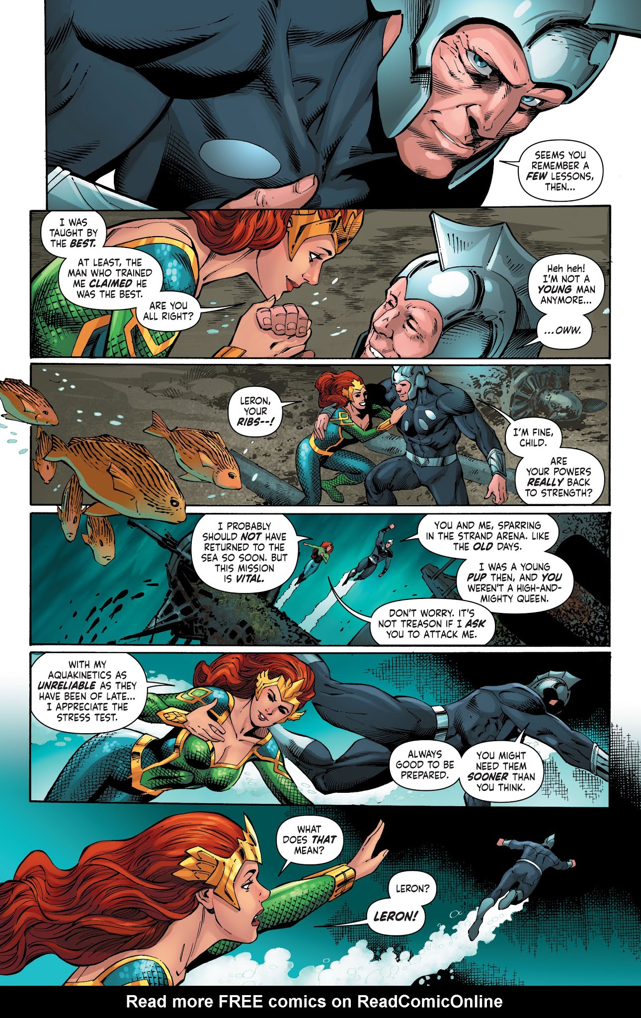 Read online Mera: Queen of Atlantis comic -  Issue #5 - 8