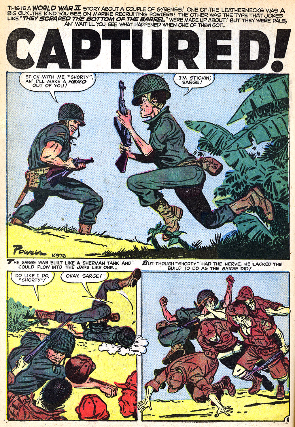 Read online Marines in Battle comic -  Issue #16 - 16