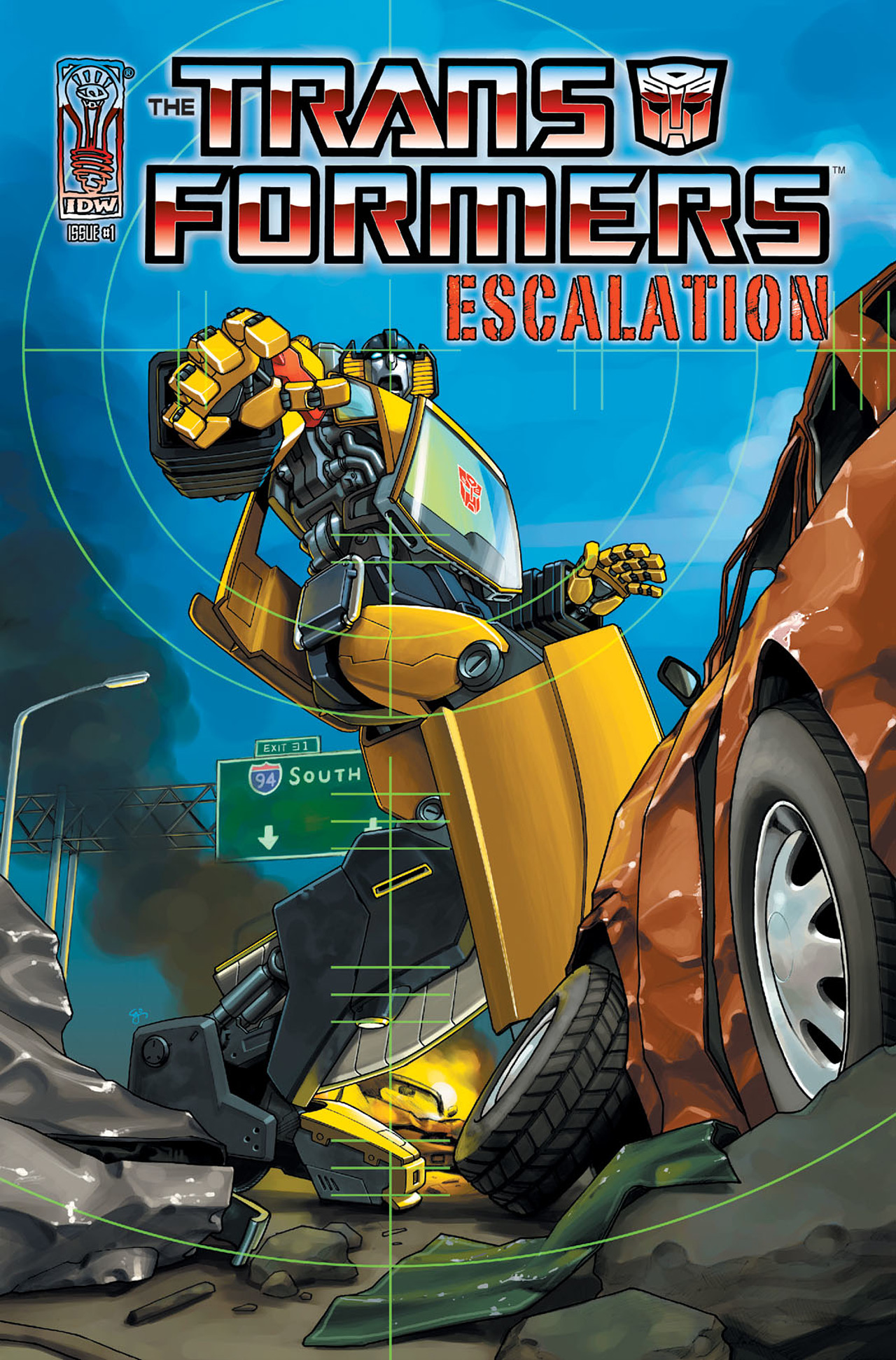 Read online The Transformers: Escalation comic -  Issue #1 - 1