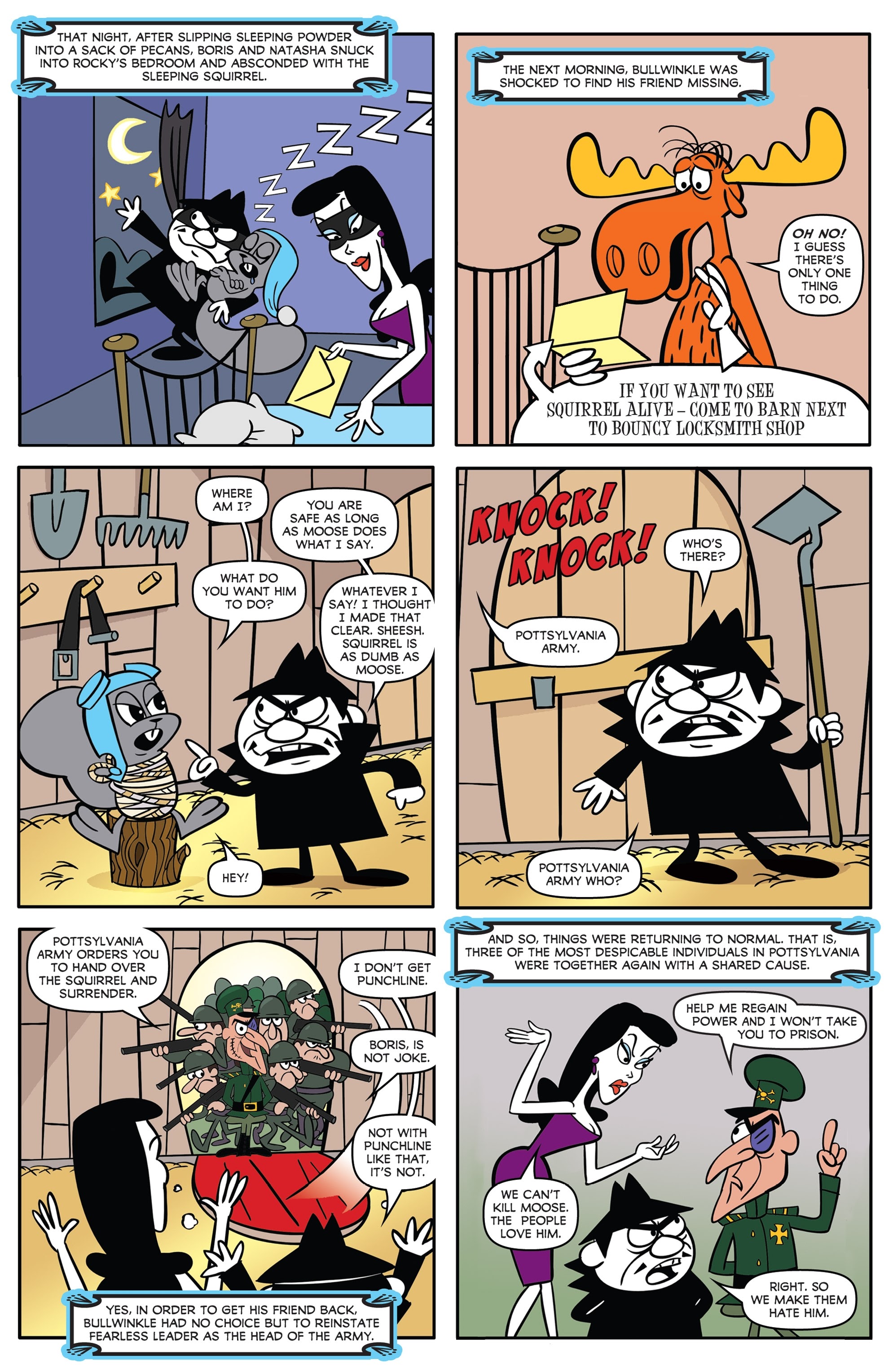 Read online The Rocky & Bullwinkle Show comic -  Issue #1 - 17