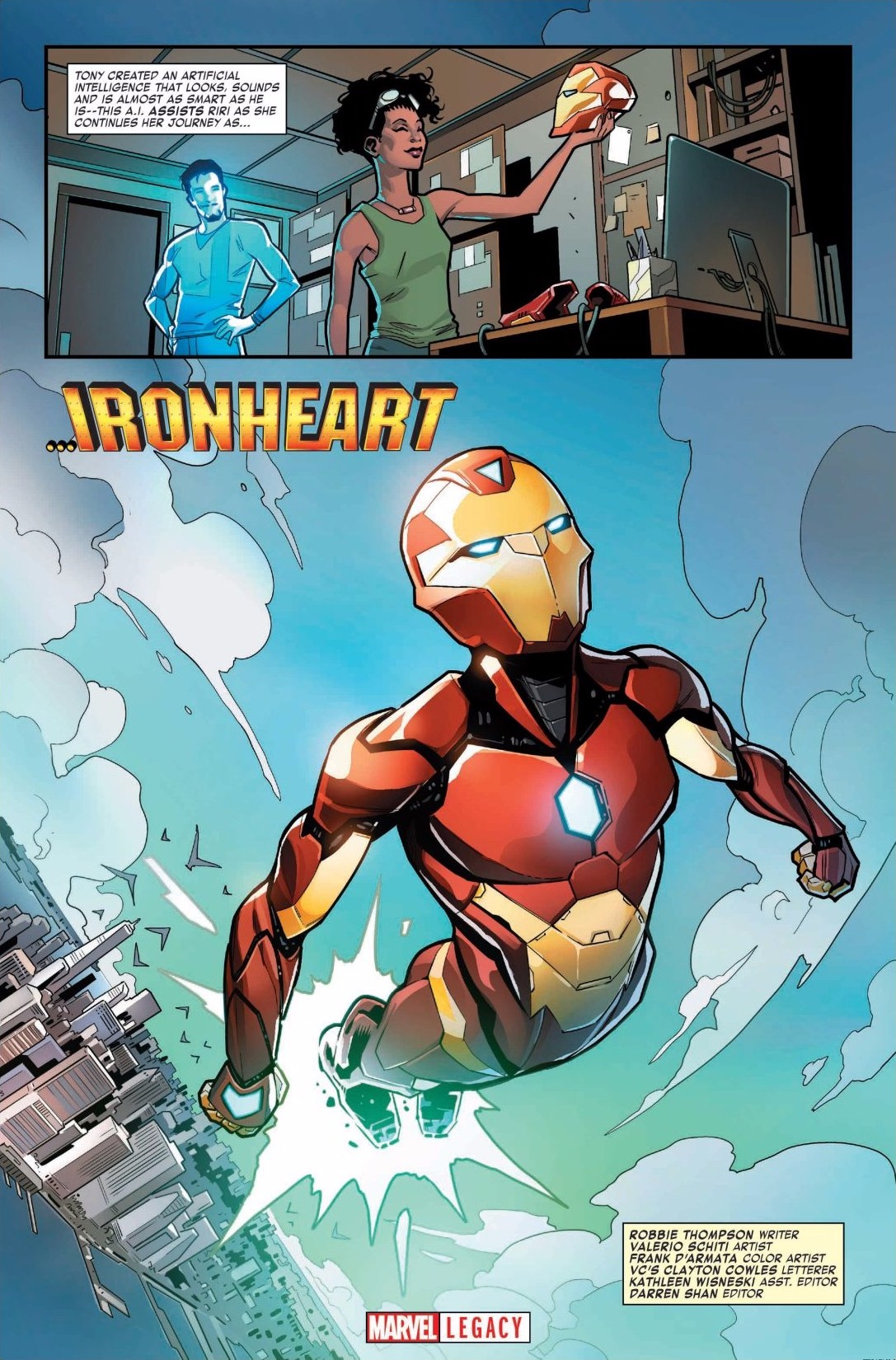 Read online Invincible Iron Man (2016) comic -  Issue # Issue Invincible Iron Man - Marvel Legacy Primer Pages - 4