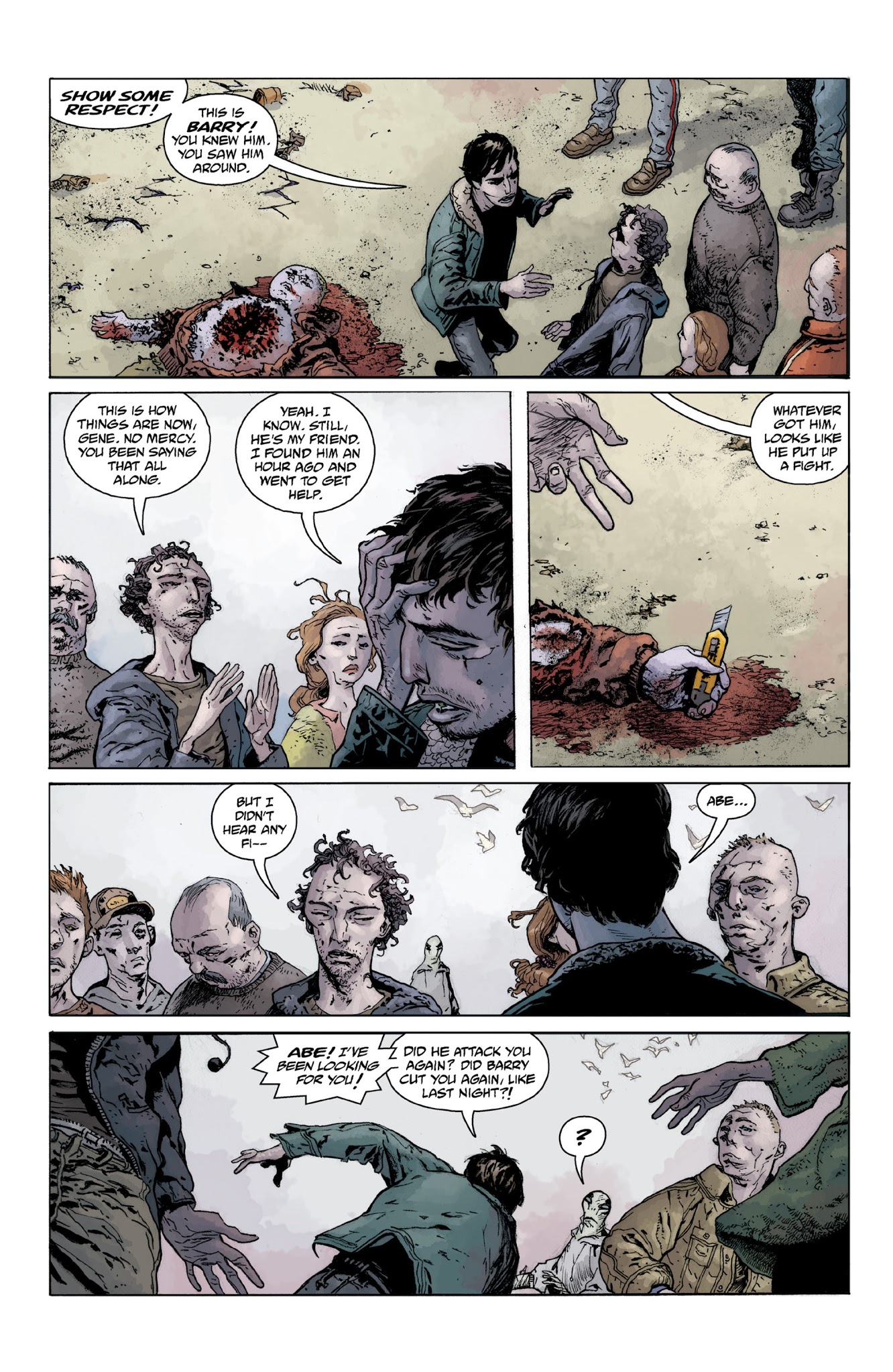 Read online Abe Sapien: Dark and Terrible and The New Race of Man comic -  Issue # TPB - 101