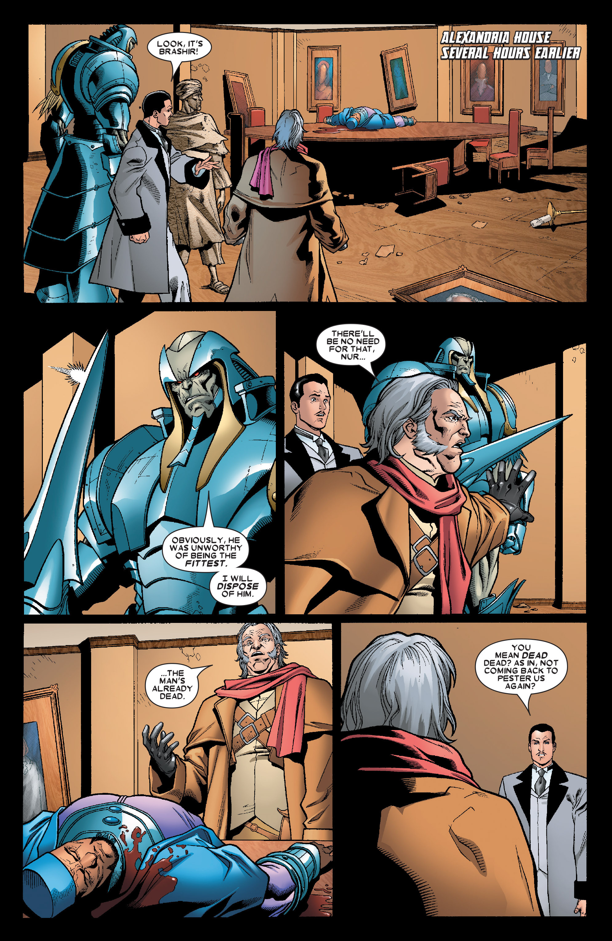 Read online X-Men: Apocalypse/Dracula comic -  Issue #3 - 5