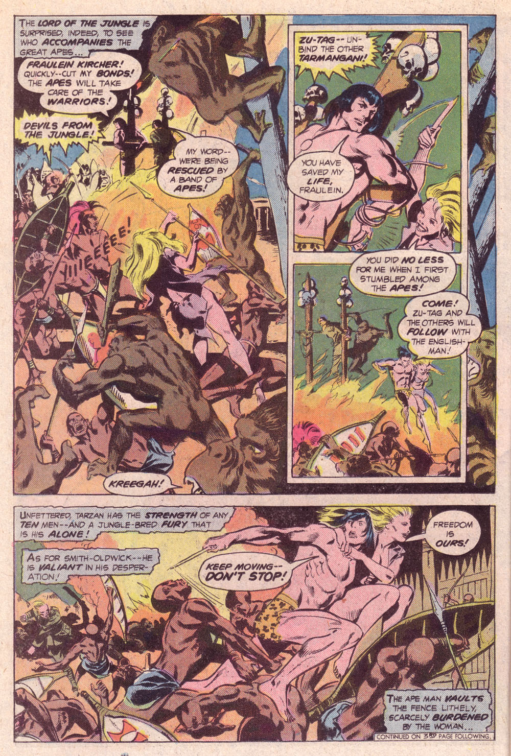 Read online Tarzan (1972) comic -  Issue #254 - 4