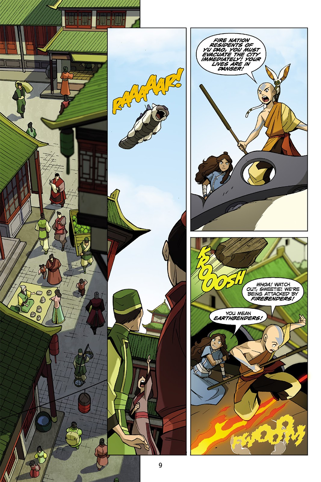 Nickelodeon Avatar: The Last Airbender - The Promise issue Part 3 - Page 10