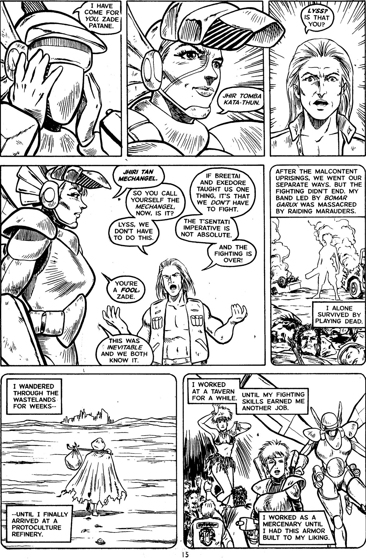Read online Robotech MechAngel comic -  Issue #0 - 21